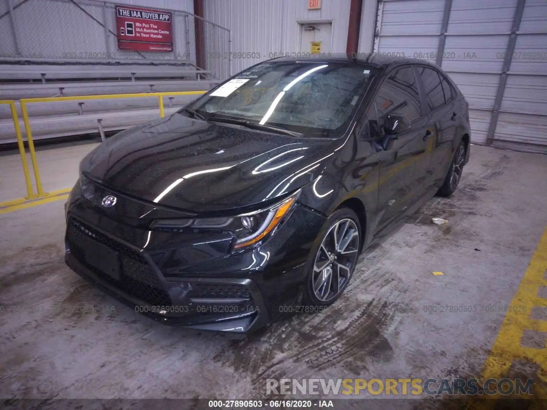 2 Photograph of a damaged car JTDS4RCE0LJ000149 TOYOTA COROLLA 2020