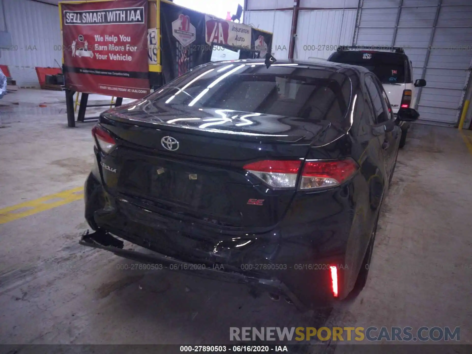 6 Photograph of a damaged car JTDS4RCE0LJ000149 TOYOTA COROLLA 2020