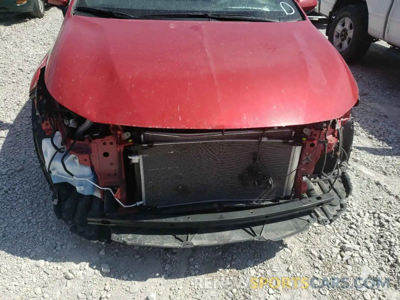 9 Photograph of a damaged car JTDS4RCE0LJ003410 TOYOTA COROLLA 2020