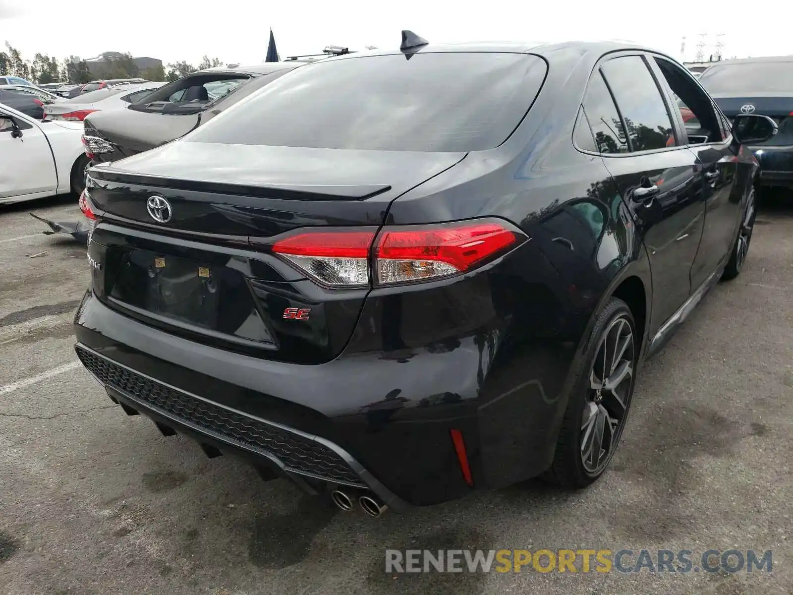 4 Photograph of a damaged car JTDS4RCE0LJ004637 TOYOTA COROLLA 2020