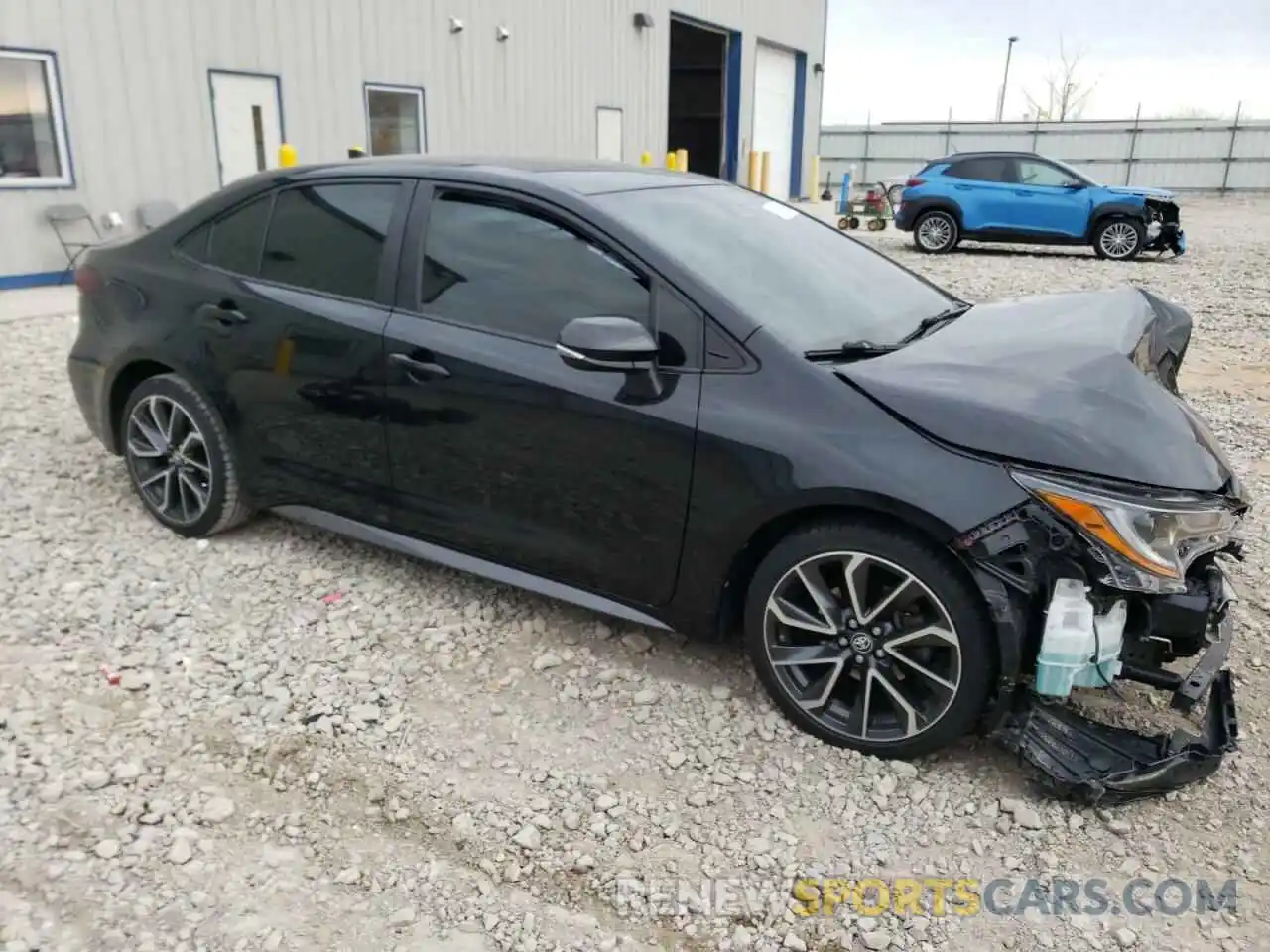 4 Photograph of a damaged car JTDS4RCE0LJ006405 TOYOTA COROLLA 2020