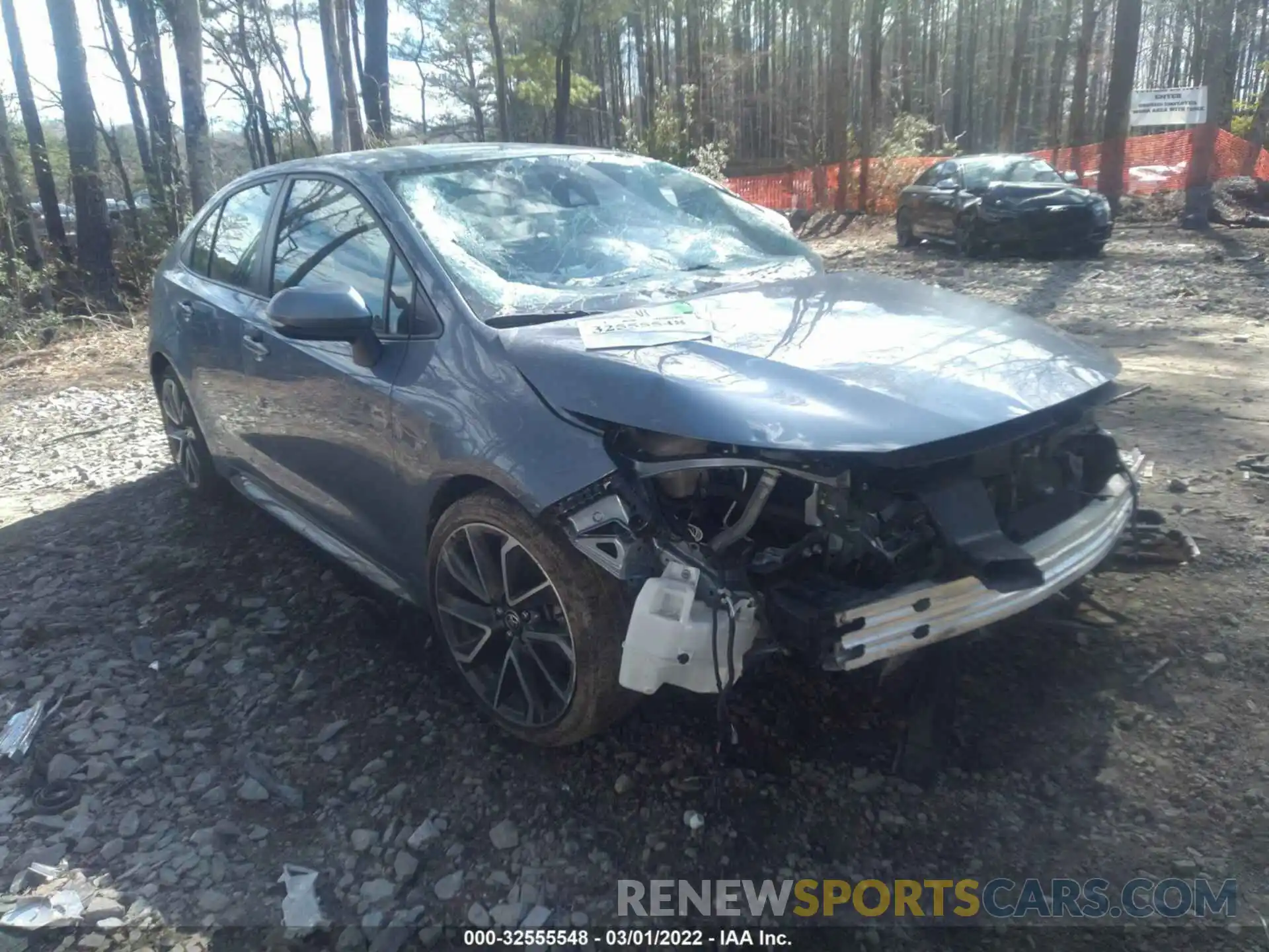 1 Photograph of a damaged car JTDS4RCE0LJ006419 TOYOTA COROLLA 2020