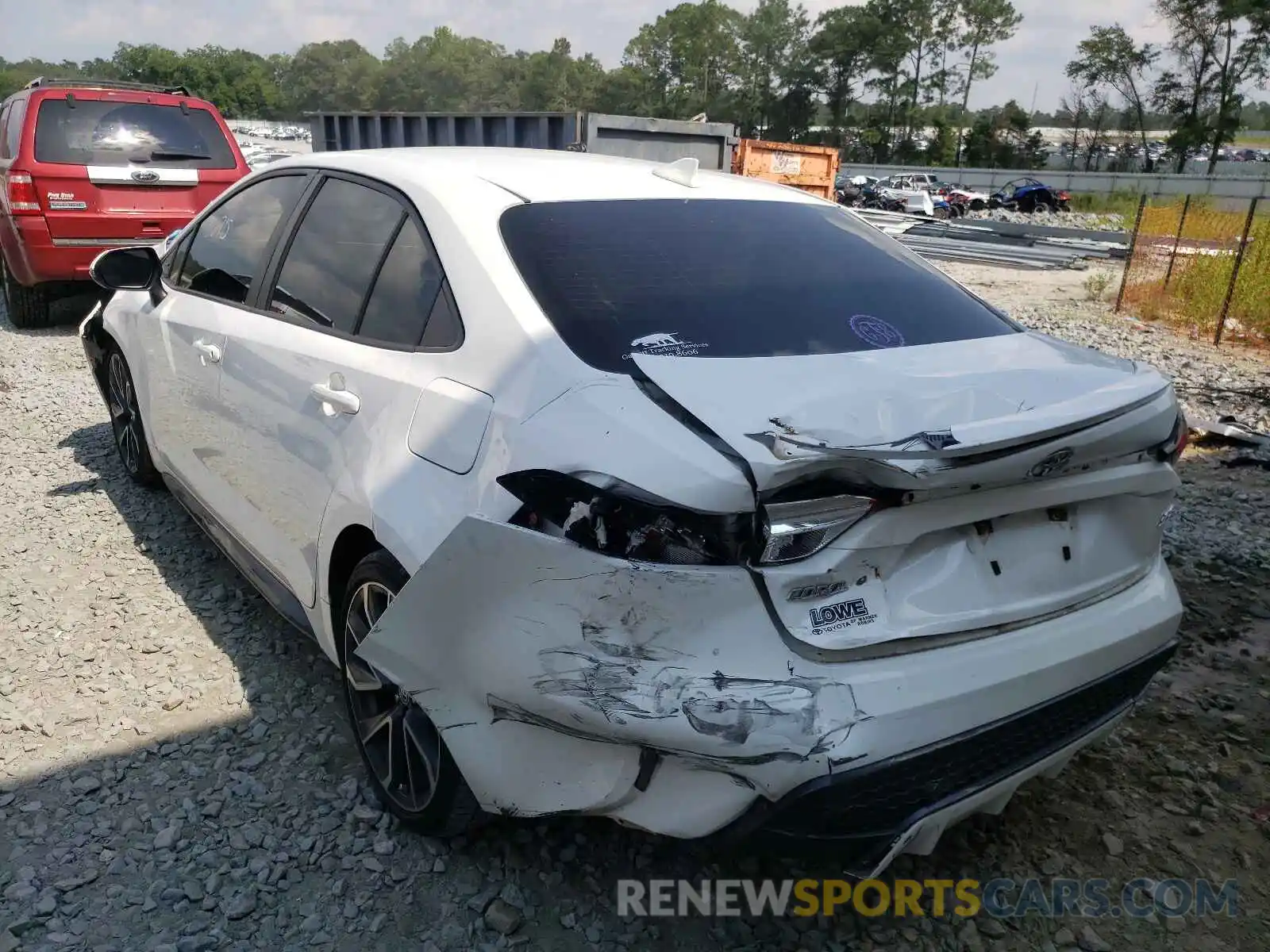 3 Photograph of a damaged car JTDS4RCE0LJ006596 TOYOTA COROLLA 2020