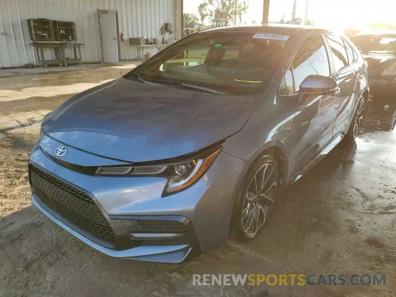 2 Photograph of a damaged car JTDS4RCE0LJ007702 TOYOTA COROLLA 2020