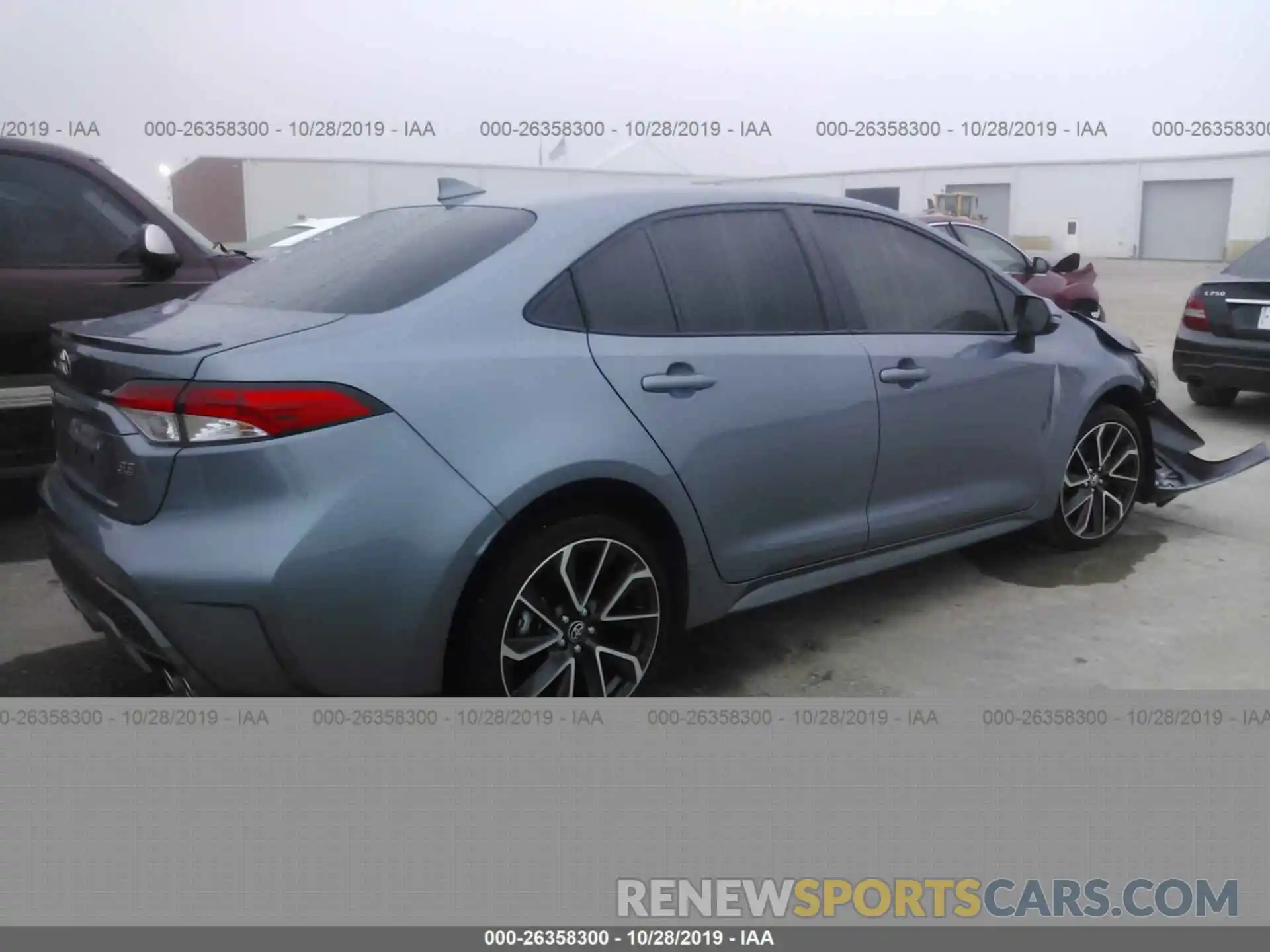 4 Photograph of a damaged car JTDS4RCE0LJ010809 TOYOTA COROLLA 2020