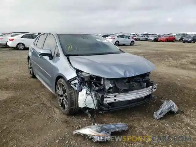 1 Photograph of a damaged car JTDS4RCE0LJ010874 TOYOTA COROLLA 2020