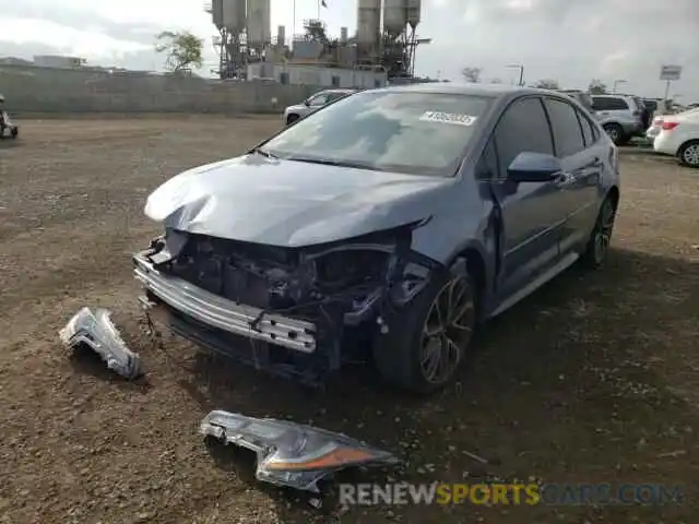 2 Photograph of a damaged car JTDS4RCE0LJ010874 TOYOTA COROLLA 2020