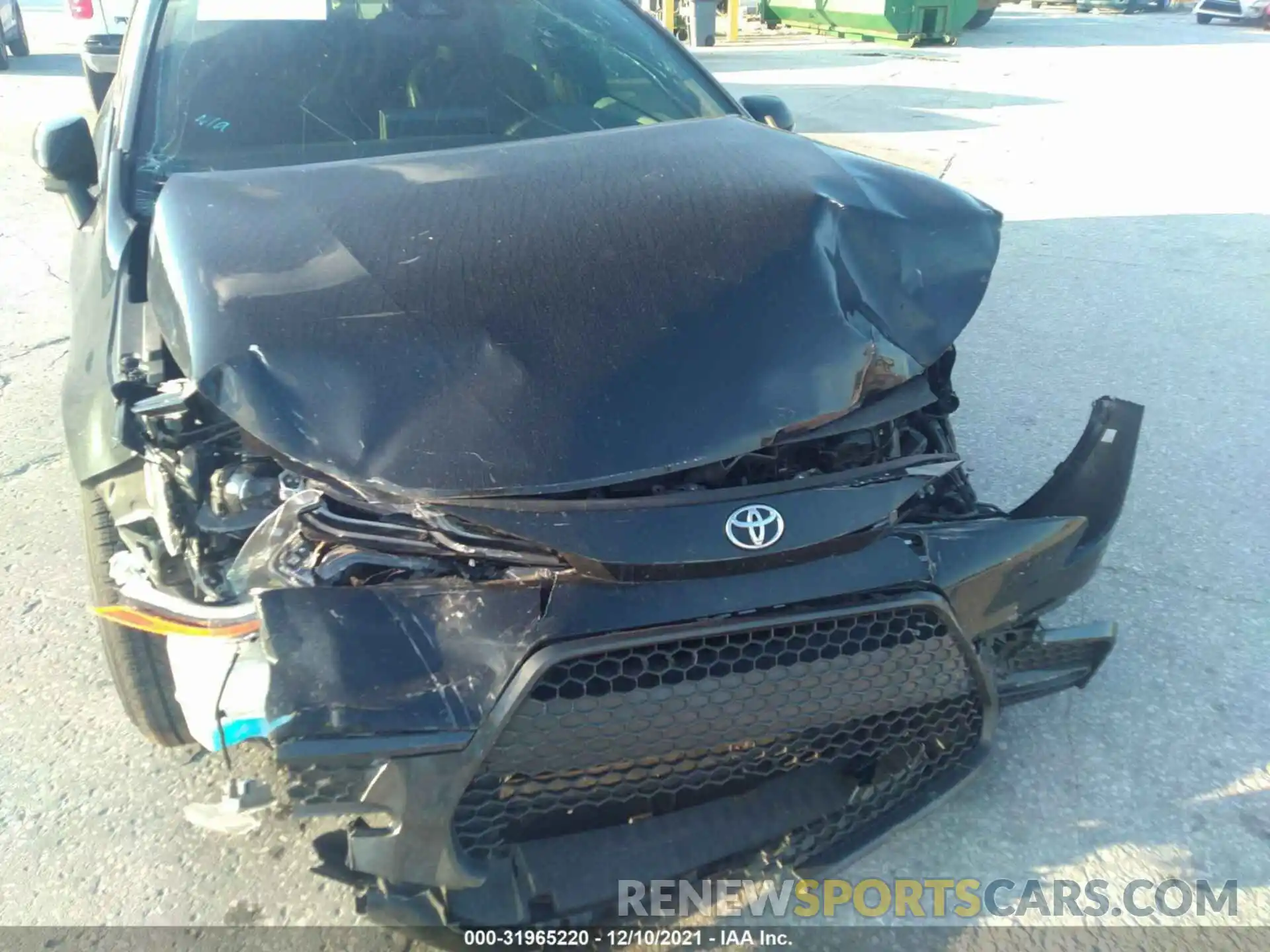 6 Photograph of a damaged car JTDS4RCE0LJ012690 TOYOTA COROLLA 2020