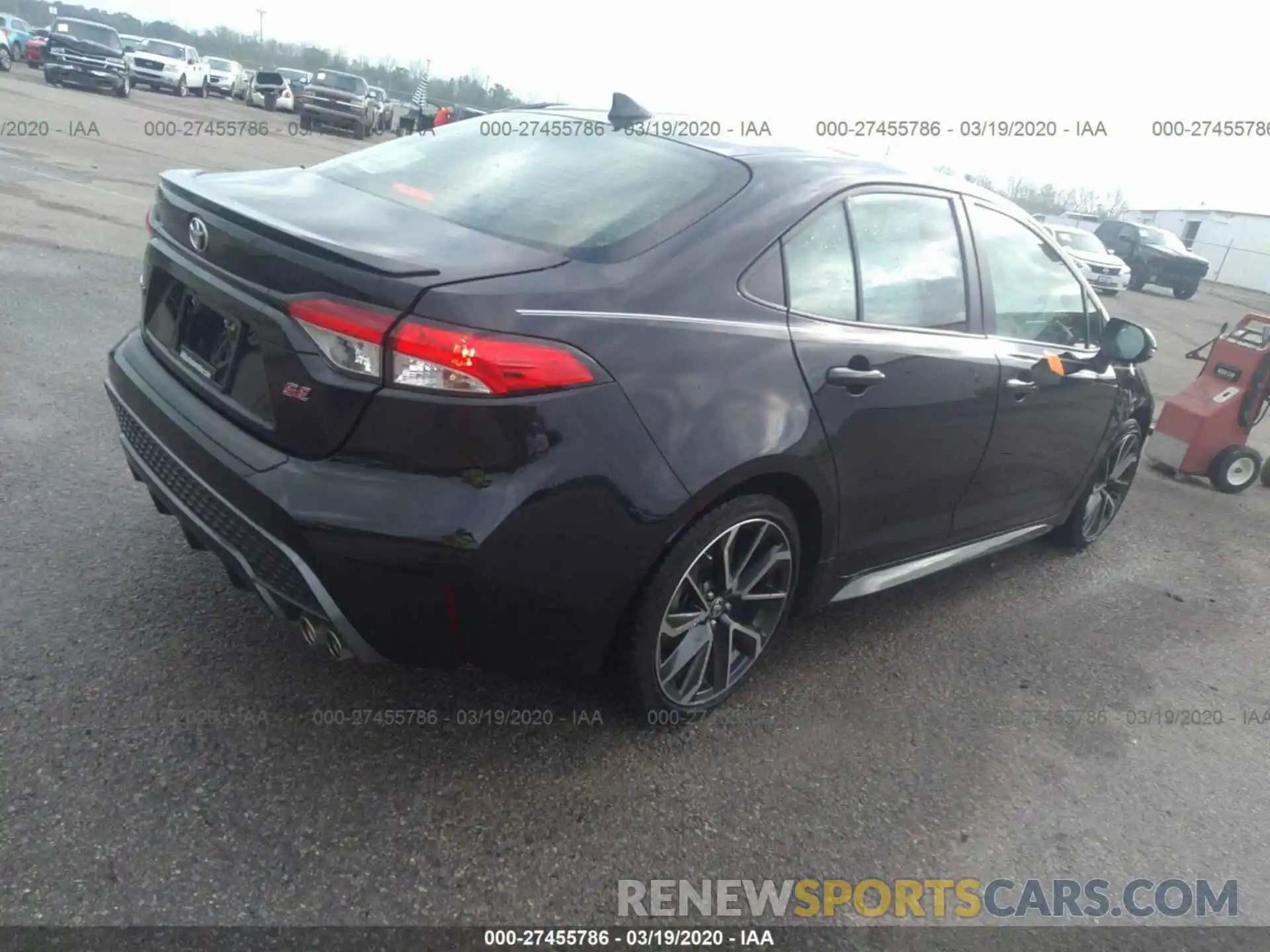 4 Photograph of a damaged car JTDS4RCE0LJ014116 TOYOTA COROLLA 2020