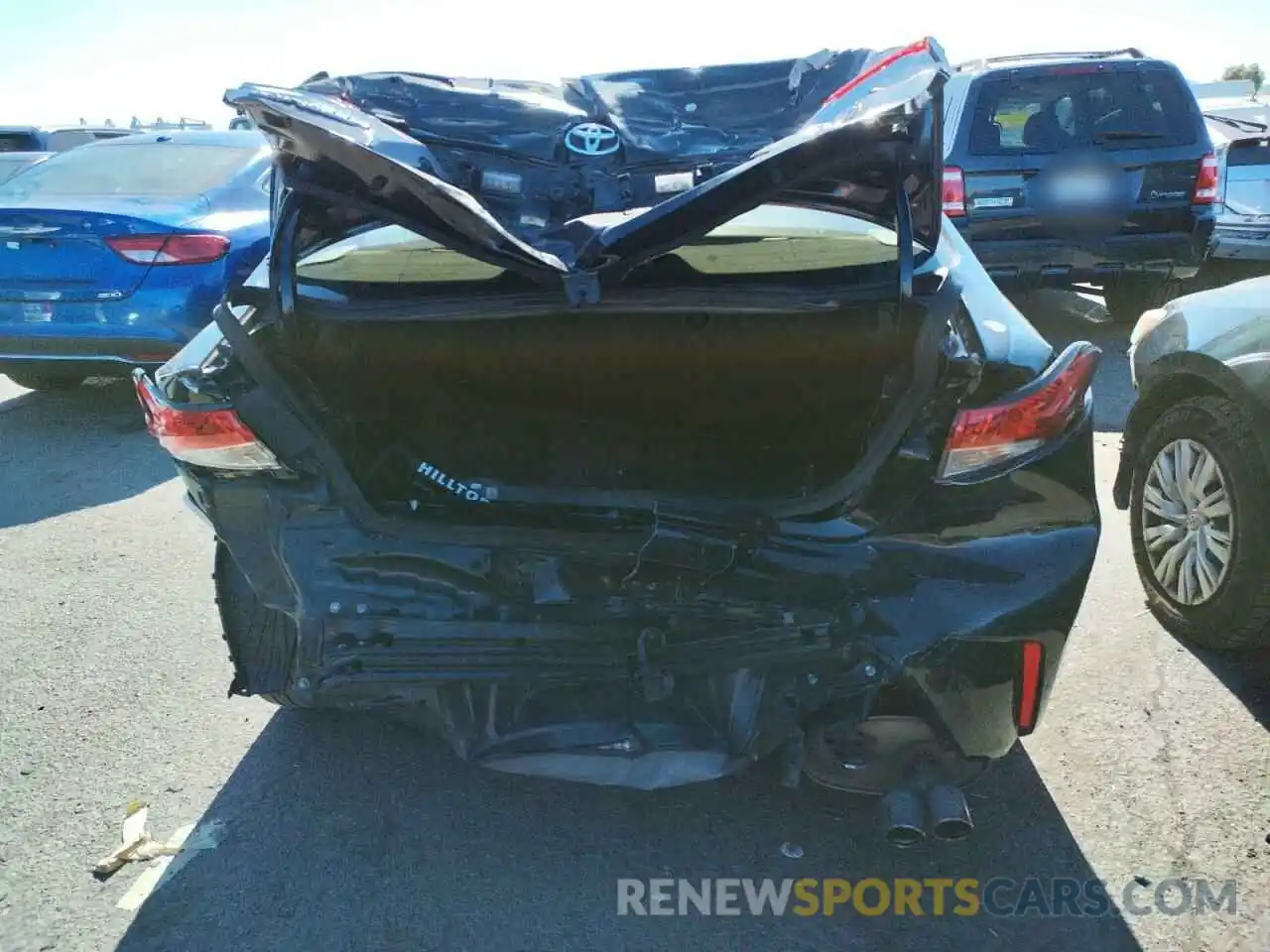 9 Photograph of a damaged car JTDS4RCE0LJ017663 TOYOTA COROLLA 2020