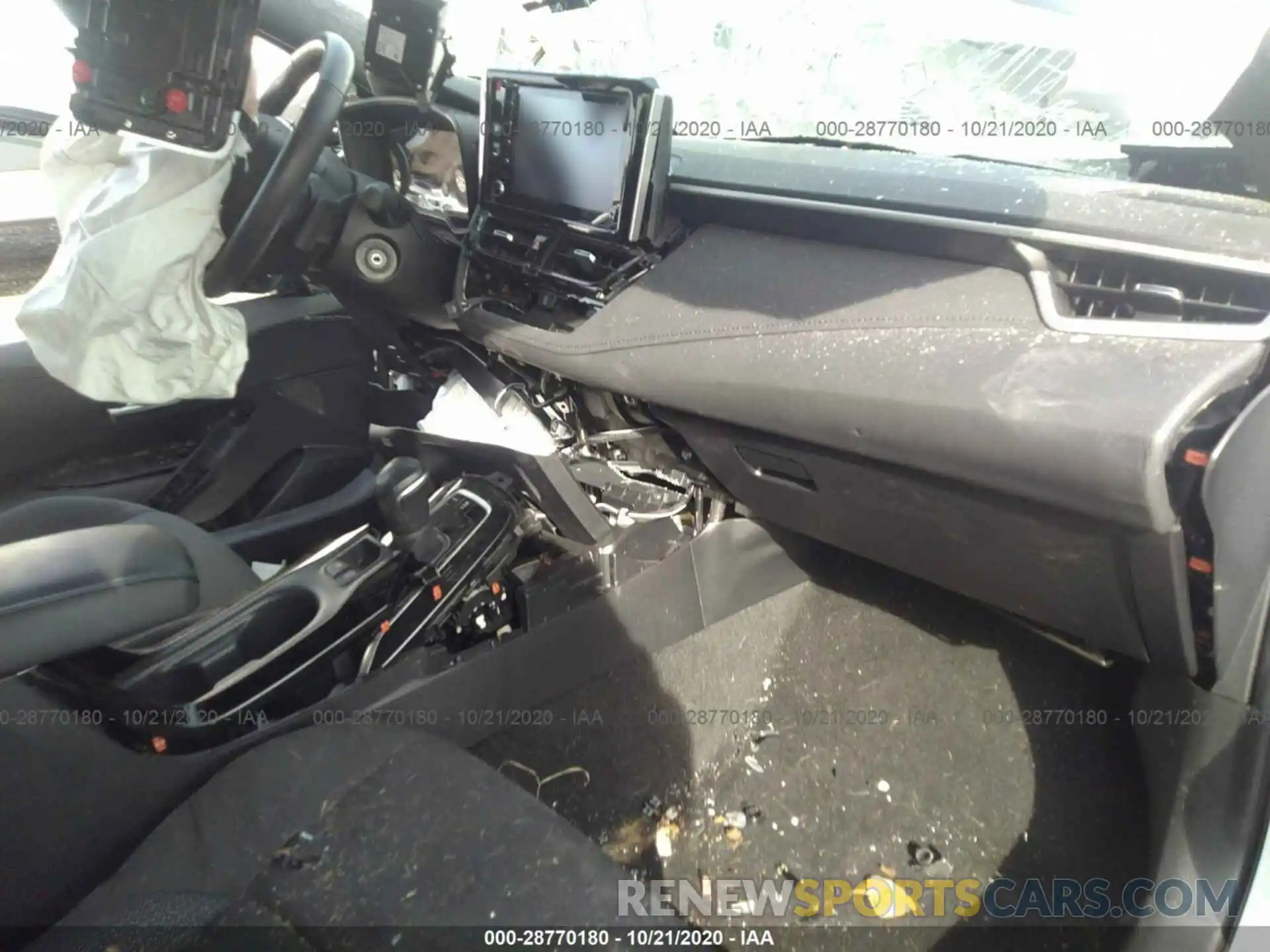 5 Photograph of a damaged car JTDS4RCE0LJ021289 TOYOTA COROLLA 2020