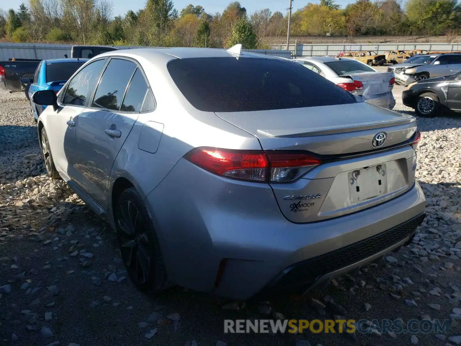 3 Photograph of a damaged car JTDS4RCE0LJ022393 TOYOTA COROLLA 2020