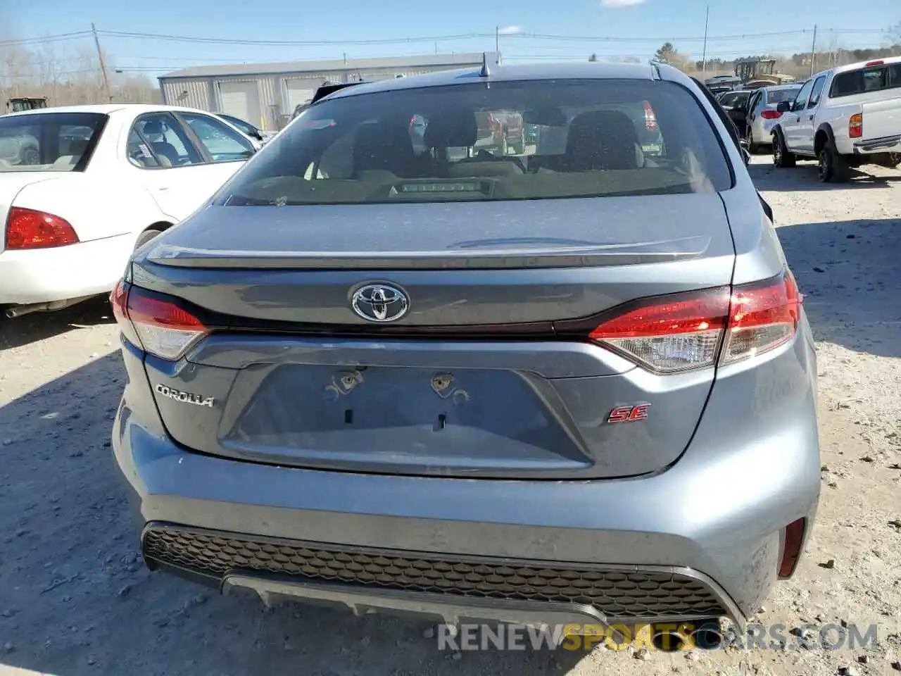 6 Photograph of a damaged car JTDS4RCE0LJ022670 TOYOTA COROLLA 2020