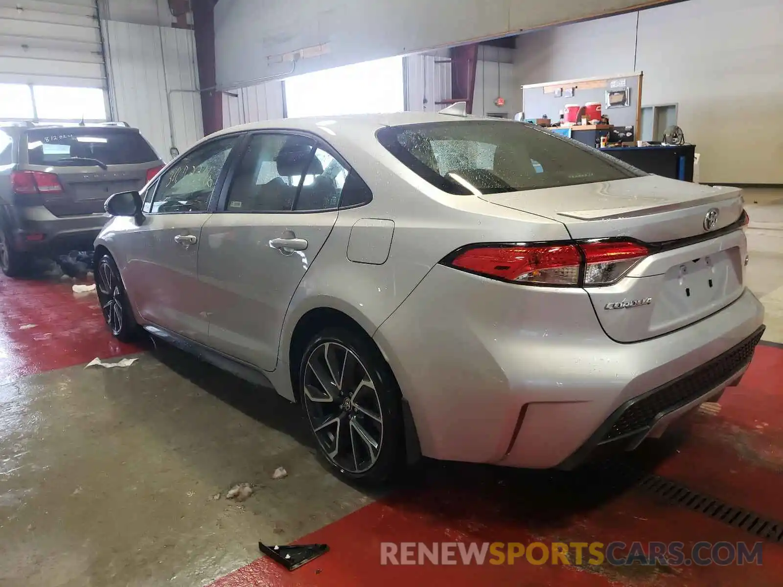 3 Photograph of a damaged car JTDS4RCE0LJ023995 TOYOTA COROLLA 2020