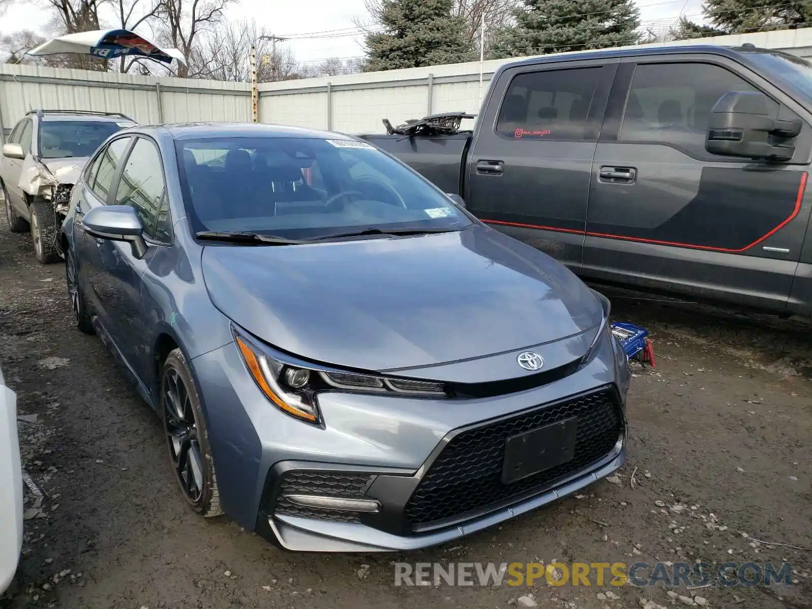 1 Photograph of a damaged car JTDS4RCE0LJ024094 TOYOTA COROLLA 2020