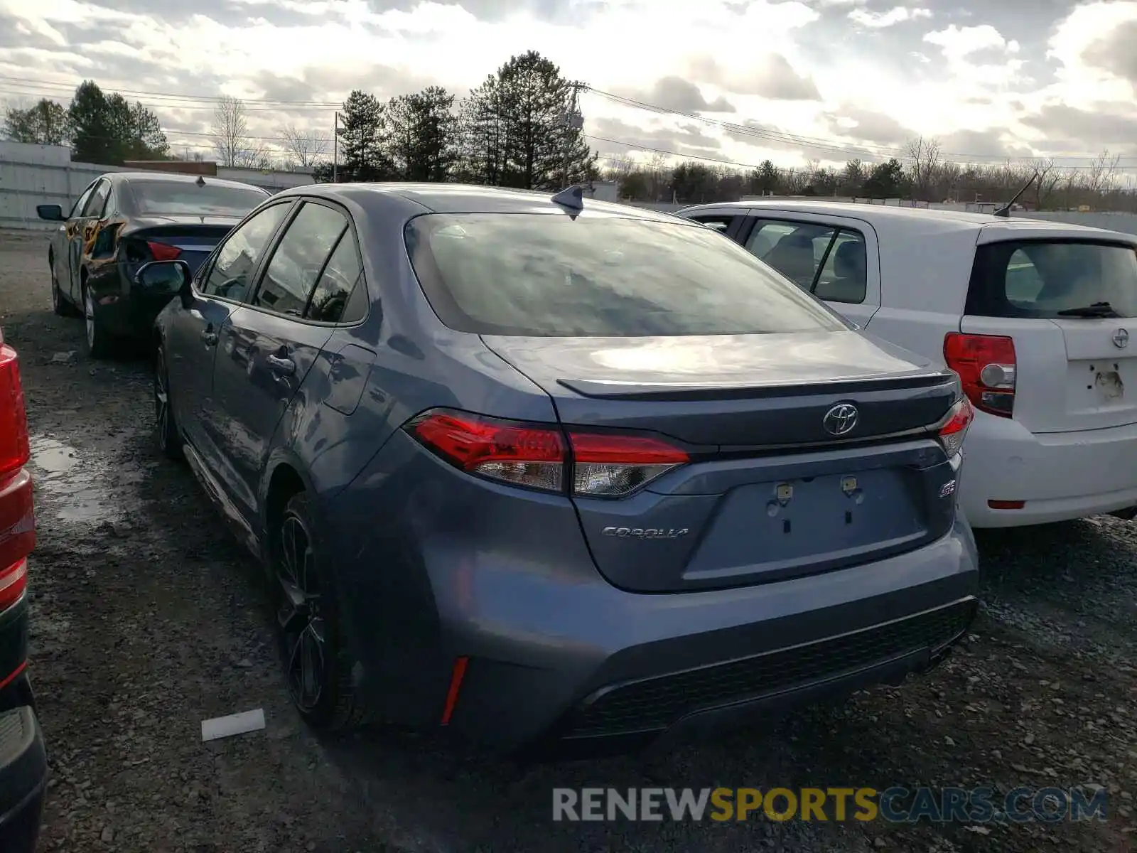 3 Photograph of a damaged car JTDS4RCE0LJ024094 TOYOTA COROLLA 2020