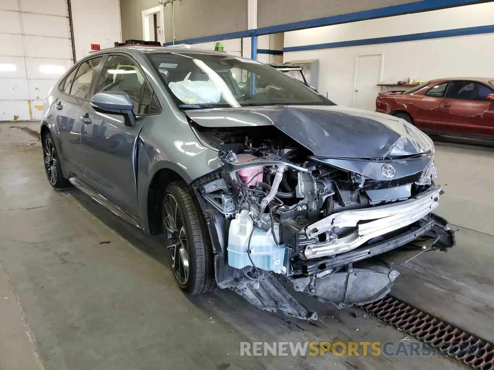 1 Photograph of a damaged car JTDS4RCE0LJ024662 TOYOTA COROLLA 2020