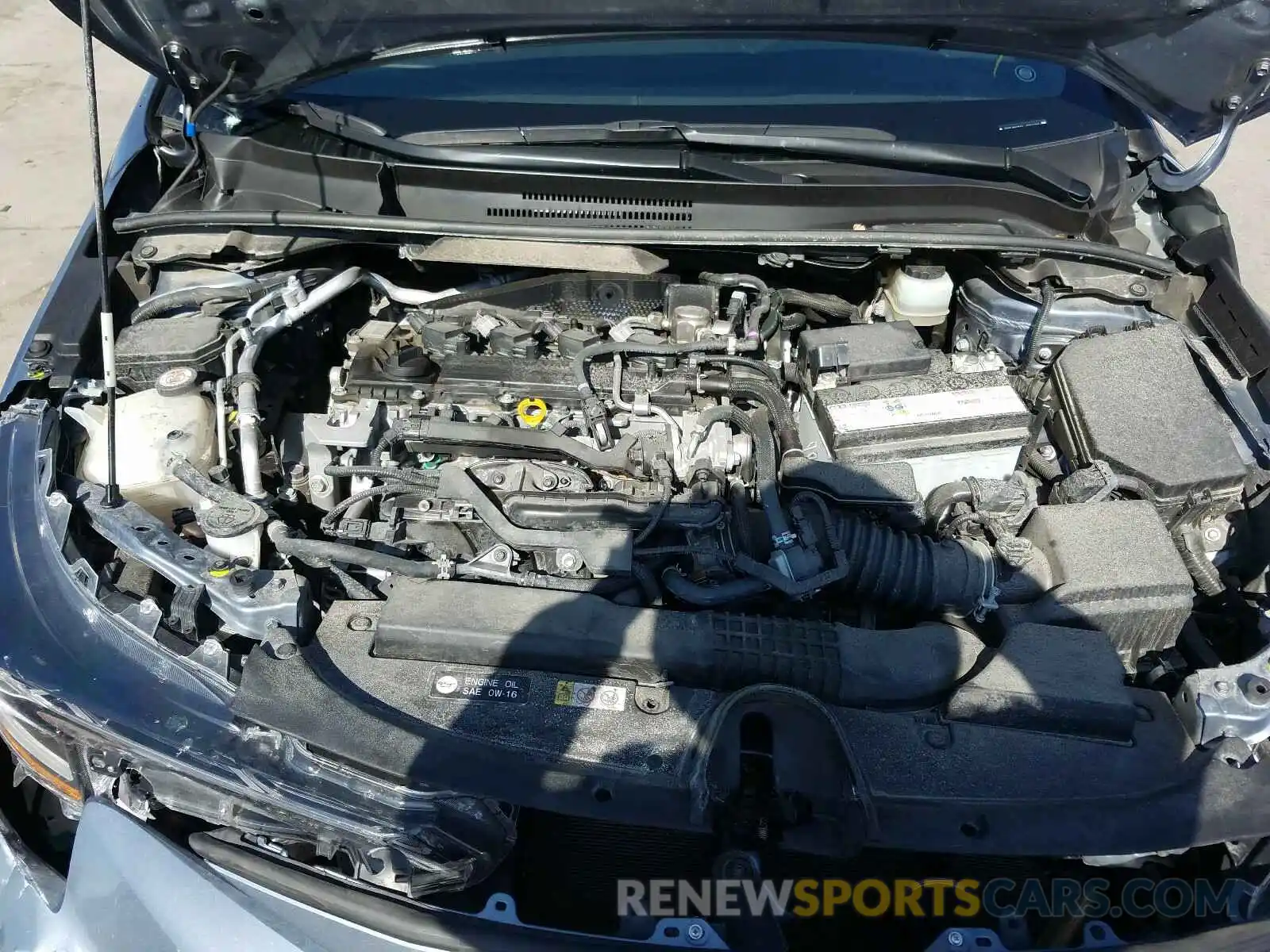 7 Photograph of a damaged car JTDS4RCE0LJ025083 TOYOTA COROLLA 2020