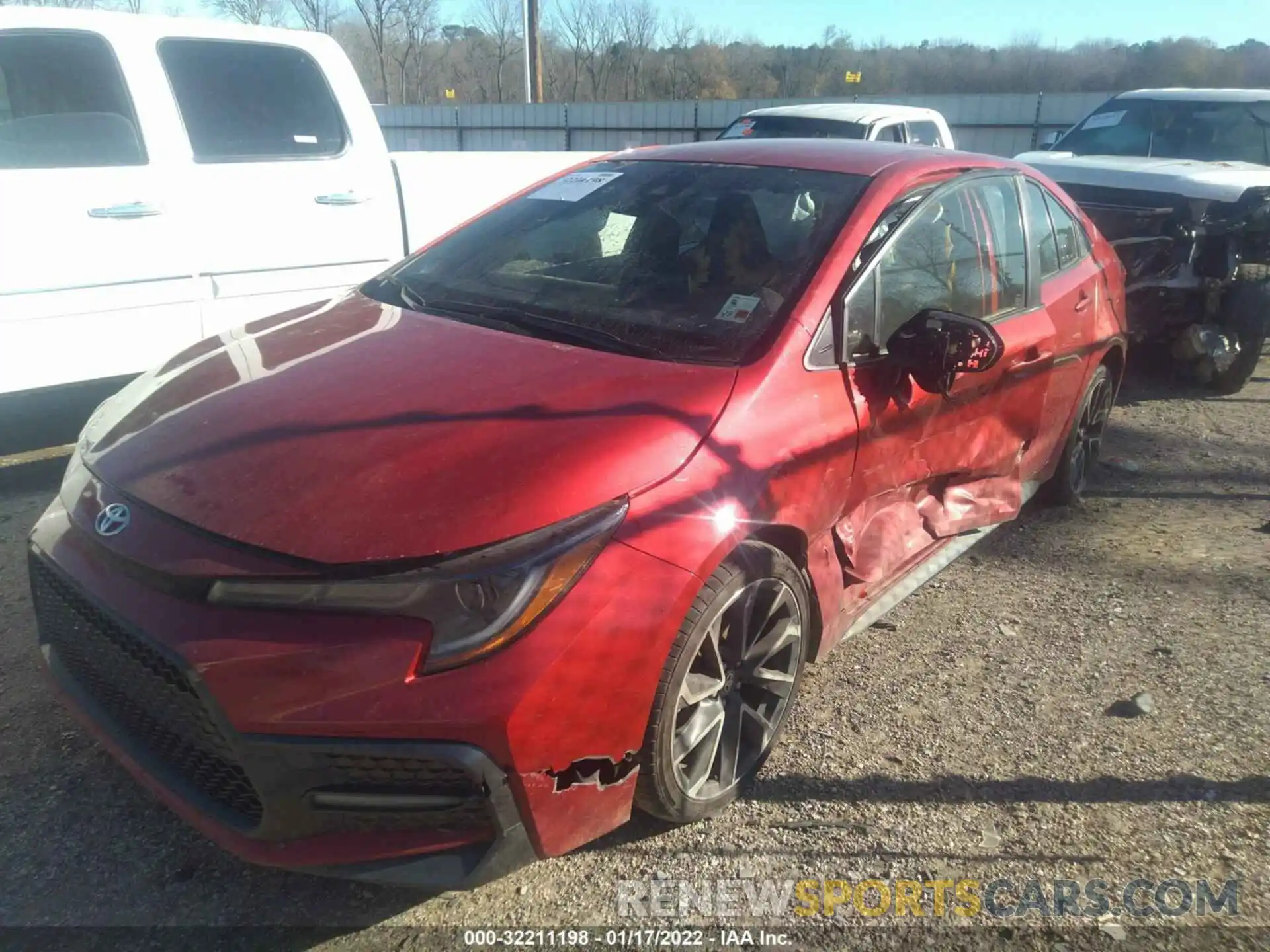 6 Photograph of a damaged car JTDS4RCE0LJ026170 TOYOTA COROLLA 2020