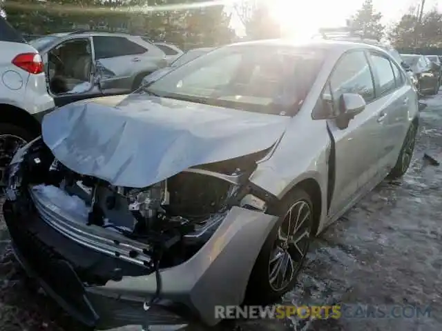 2 Photograph of a damaged car JTDS4RCE0LJ027089 TOYOTA COROLLA 2020