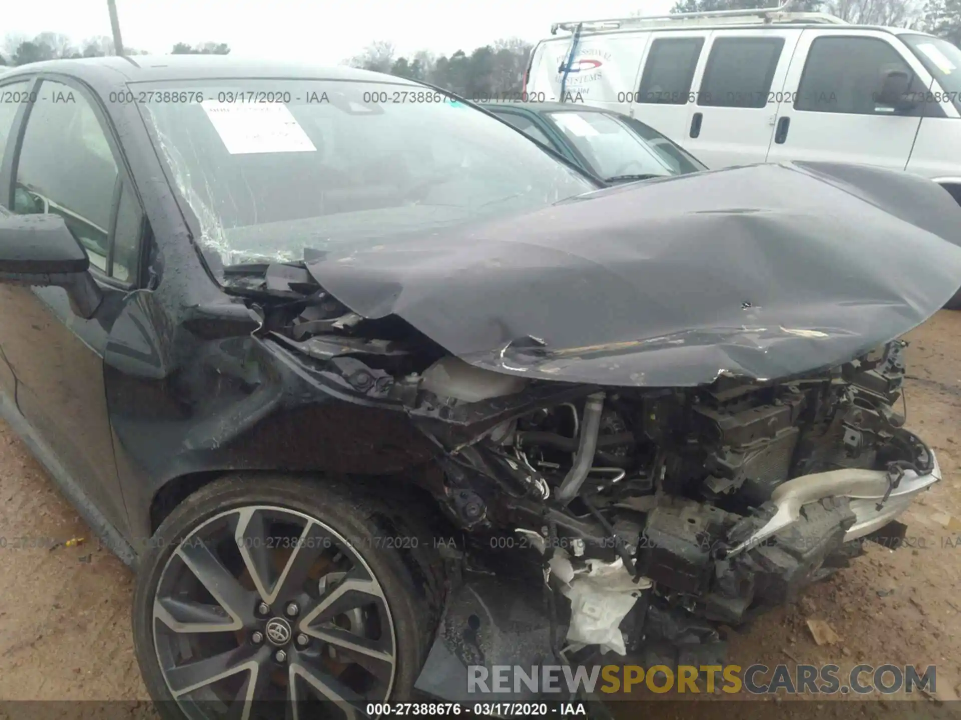 6 Photograph of a damaged car JTDS4RCE0LJ027304 TOYOTA COROLLA 2020