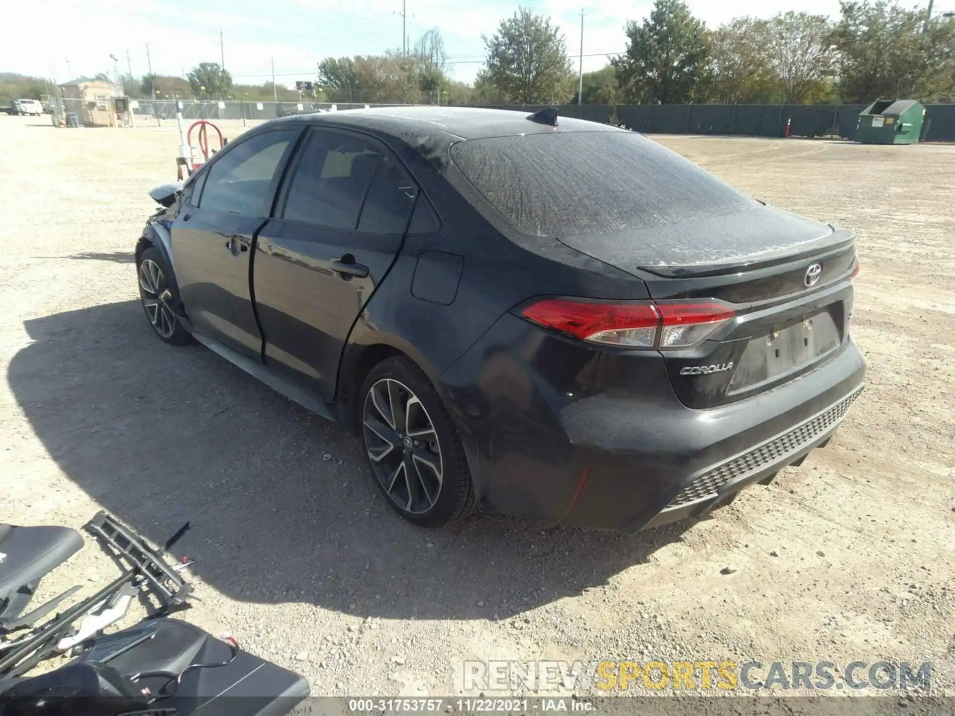 3 Photograph of a damaged car JTDS4RCE0LJ028954 TOYOTA COROLLA 2020