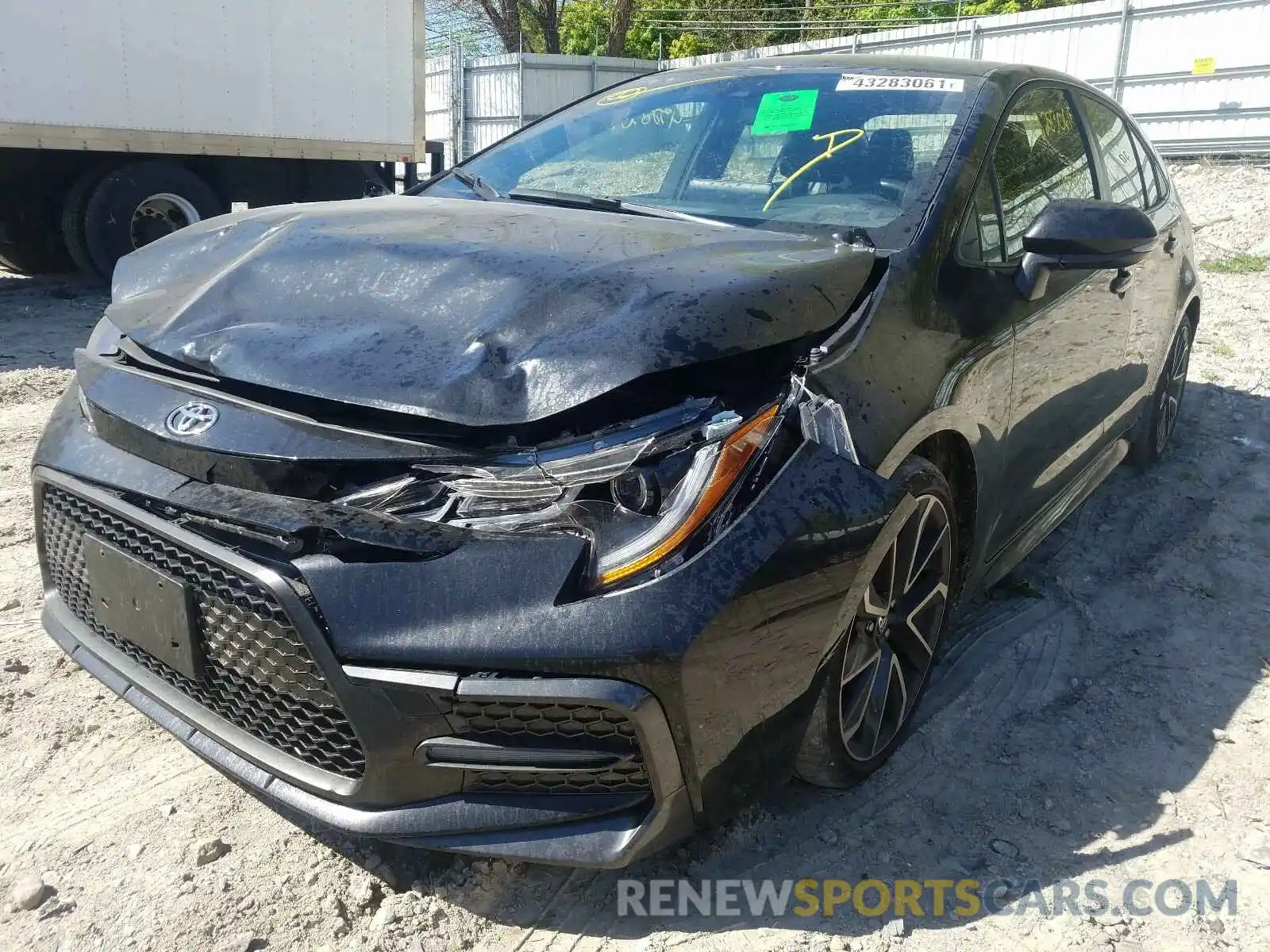 2 Photograph of a damaged car JTDS4RCE0LJ030719 TOYOTA COROLLA 2020