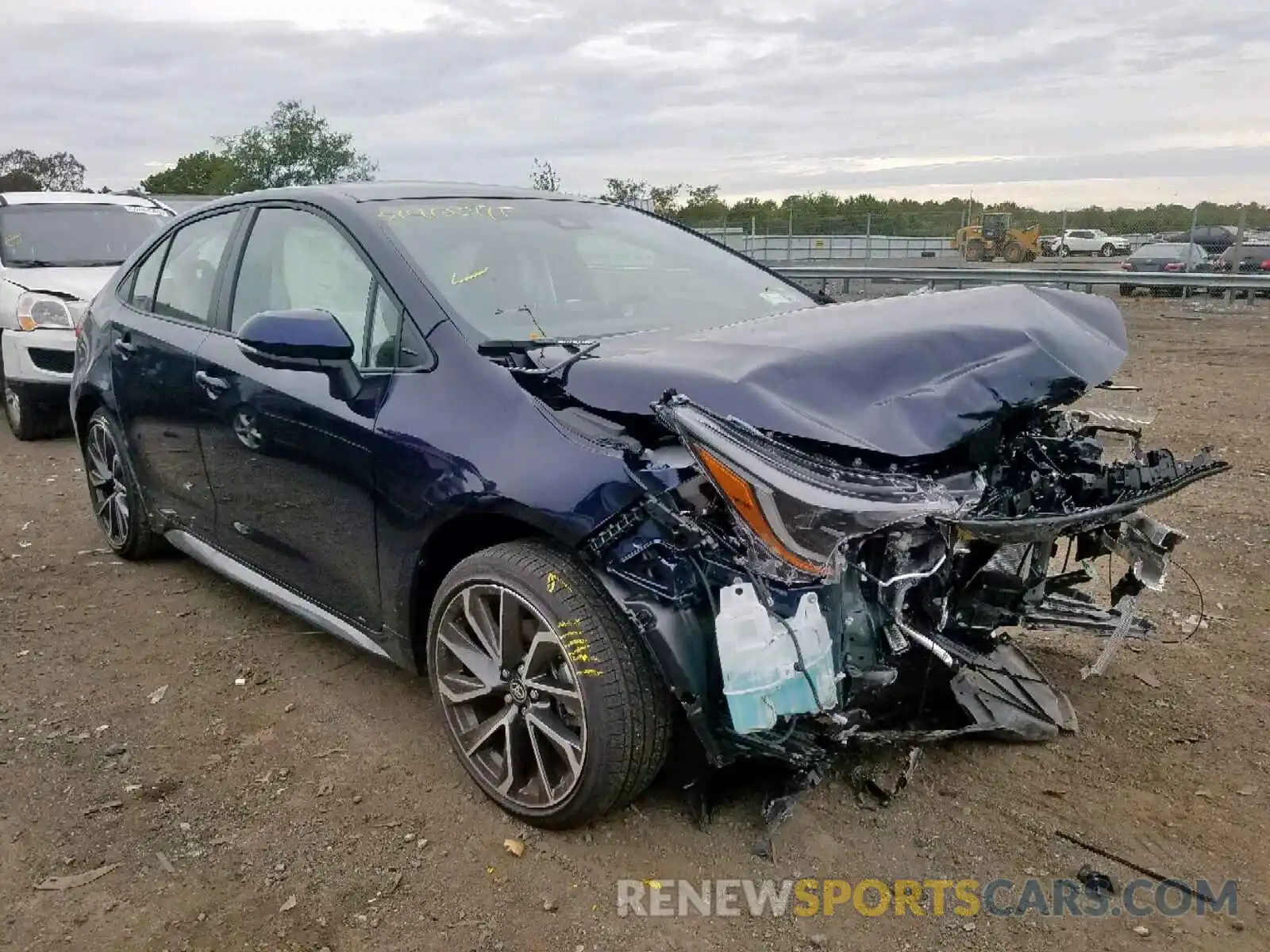 1 Photograph of a damaged car JTDS4RCE0LJ032826 TOYOTA COROLLA 2020