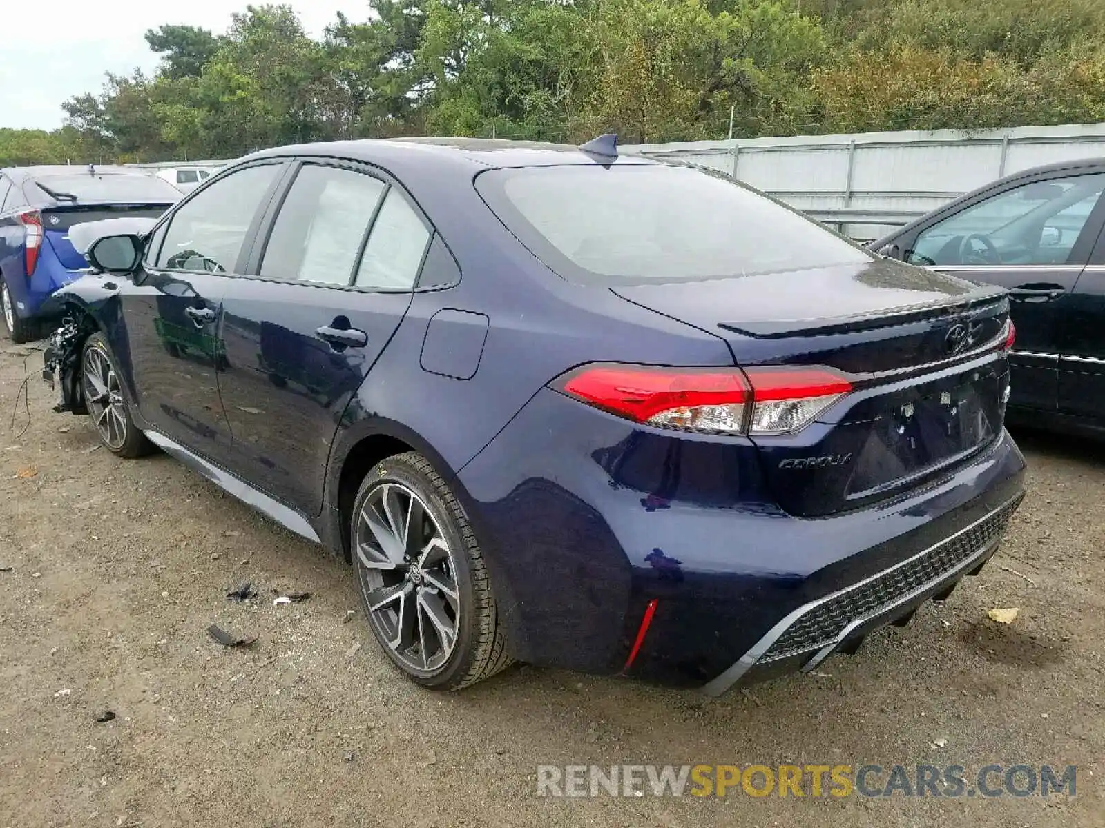 3 Photograph of a damaged car JTDS4RCE0LJ032826 TOYOTA COROLLA 2020