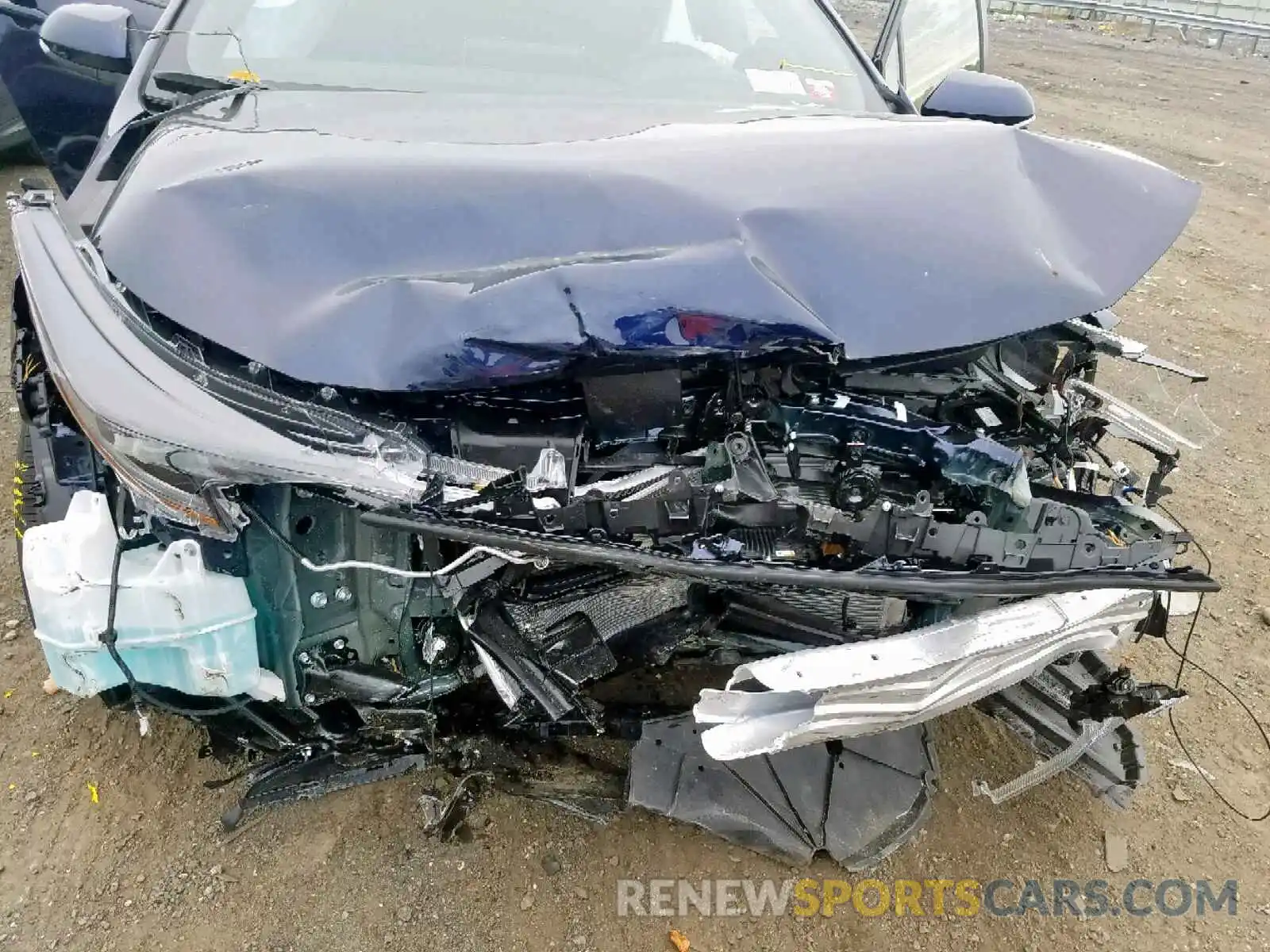 7 Photograph of a damaged car JTDS4RCE0LJ032826 TOYOTA COROLLA 2020