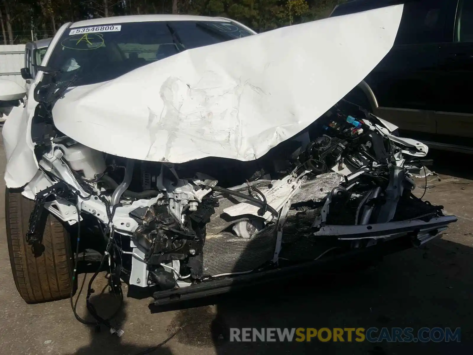 9 Photograph of a damaged car JTDS4RCE0LJ033202 TOYOTA COROLLA 2020