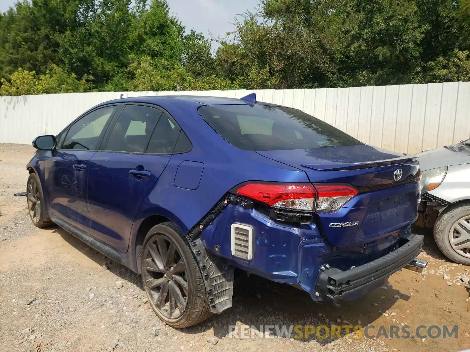 3 Photograph of a damaged car JTDS4RCE0LJ034477 TOYOTA COROLLA 2020