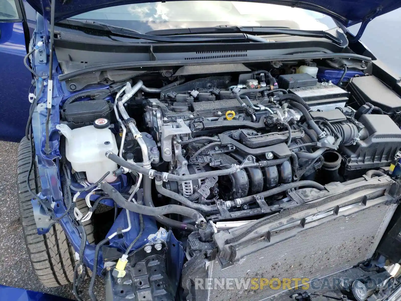 7 Photograph of a damaged car JTDS4RCE0LJ034477 TOYOTA COROLLA 2020