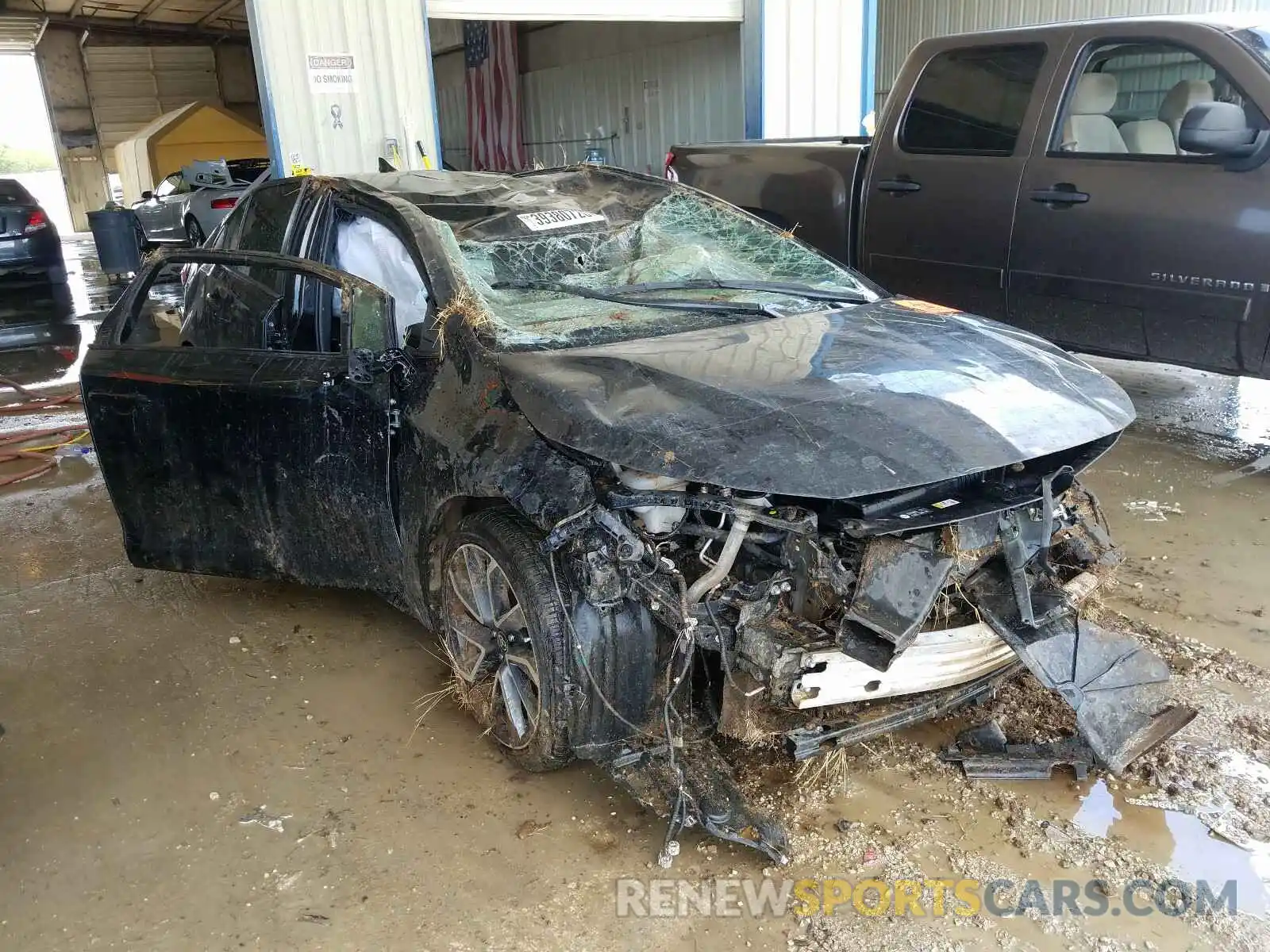 1 Photograph of a damaged car JTDS4RCE0LJ034561 TOYOTA COROLLA 2020