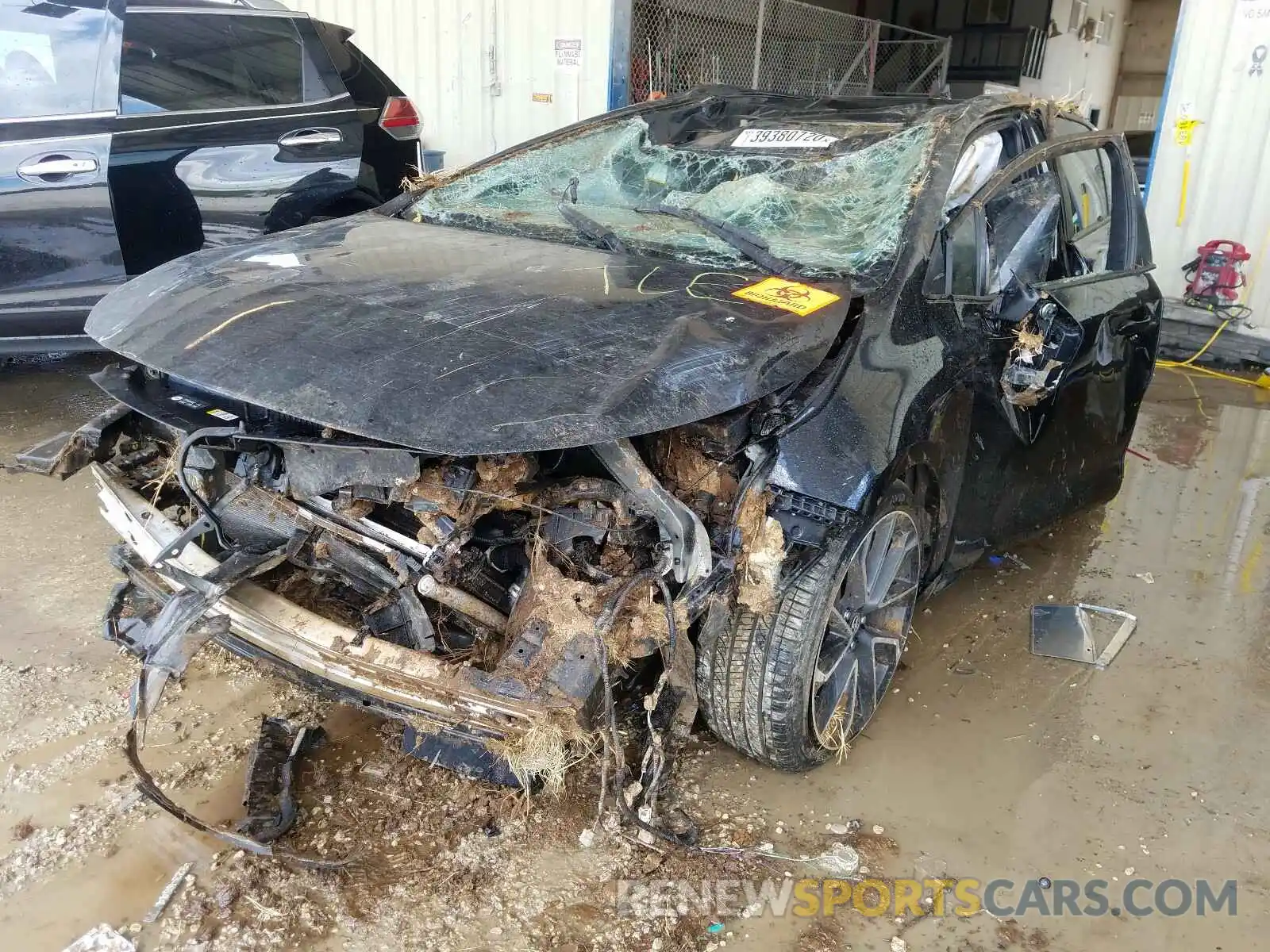 2 Photograph of a damaged car JTDS4RCE0LJ034561 TOYOTA COROLLA 2020