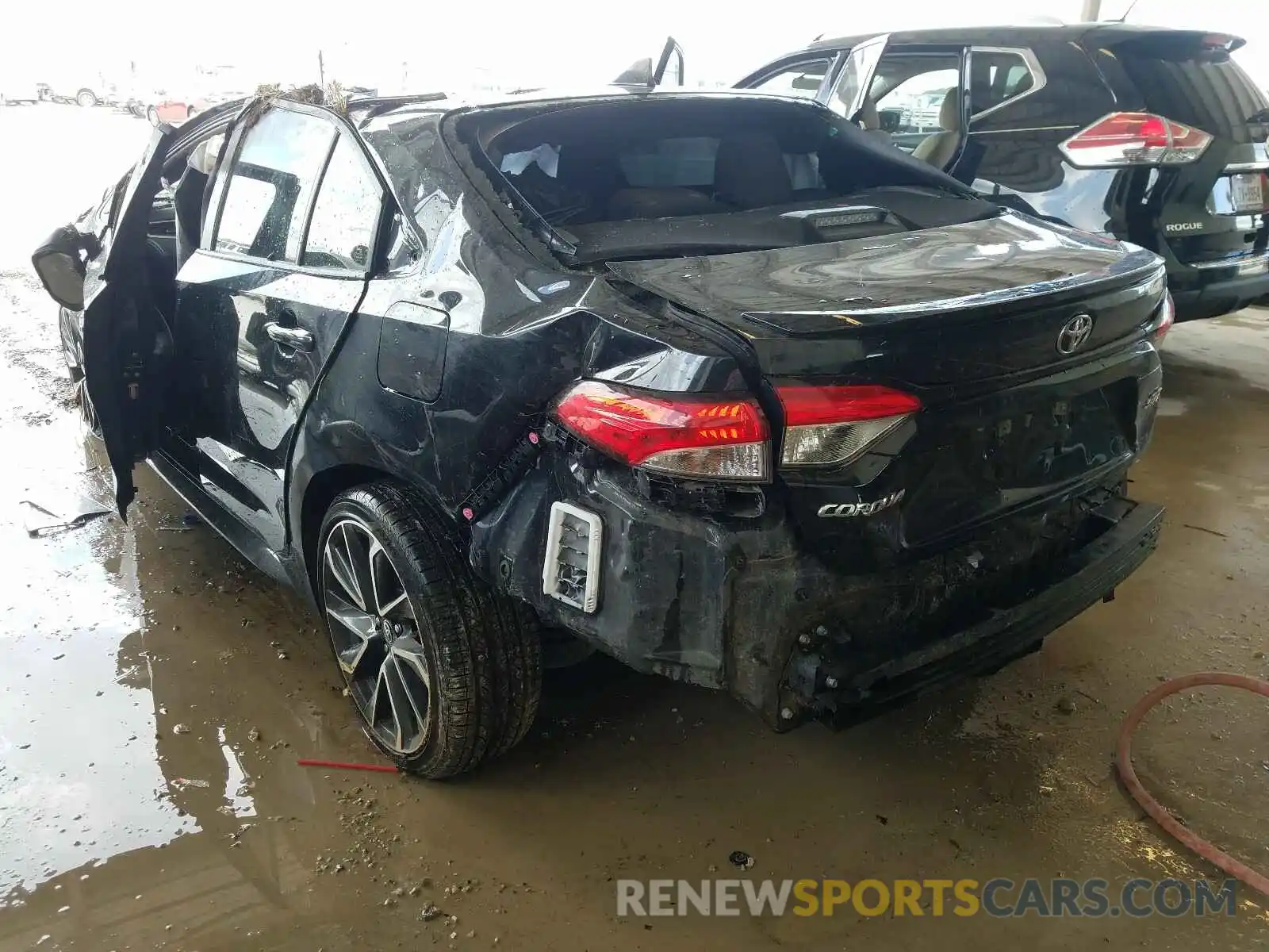 3 Photograph of a damaged car JTDS4RCE0LJ034561 TOYOTA COROLLA 2020