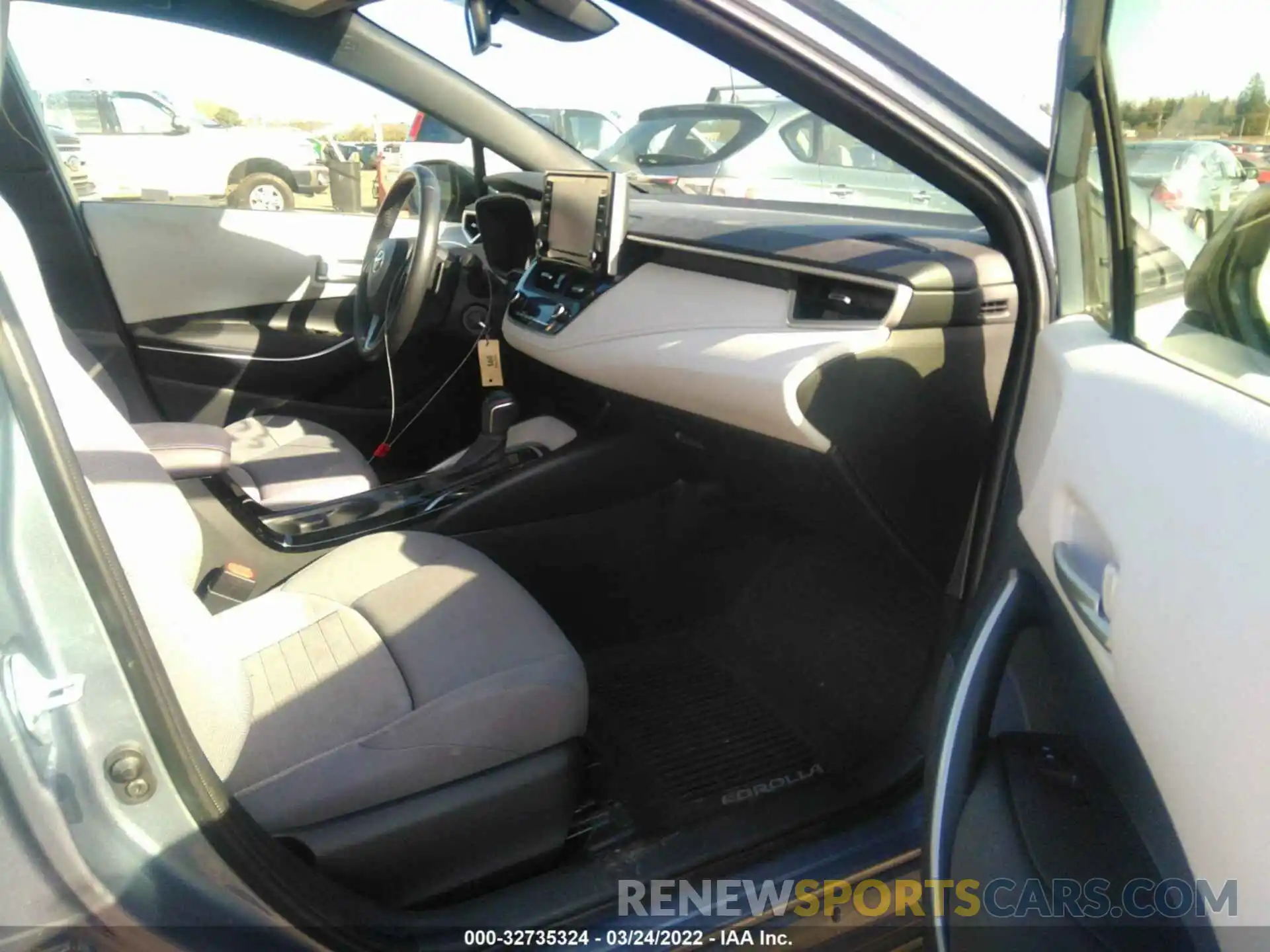 5 Photograph of a damaged car JTDS4RCE0LJ035533 TOYOTA COROLLA 2020