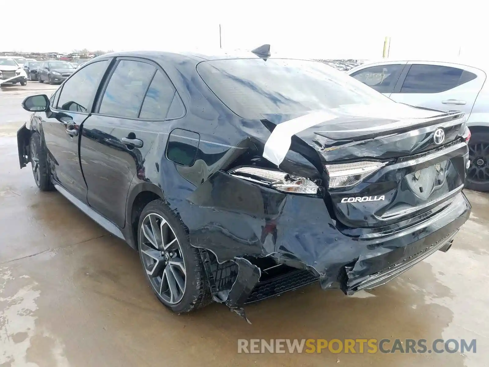 3 Photograph of a damaged car JTDS4RCE0LJ042272 TOYOTA COROLLA 2020