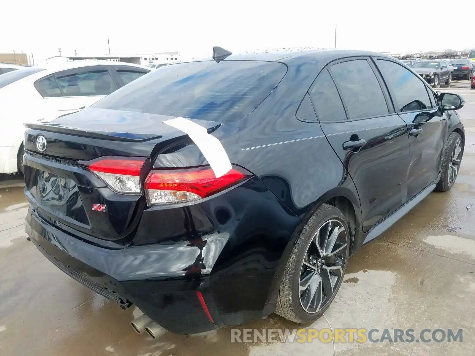 4 Photograph of a damaged car JTDS4RCE0LJ042272 TOYOTA COROLLA 2020