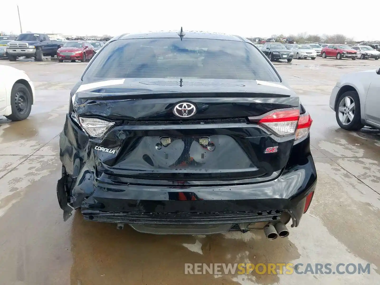 9 Photograph of a damaged car JTDS4RCE0LJ042272 TOYOTA COROLLA 2020