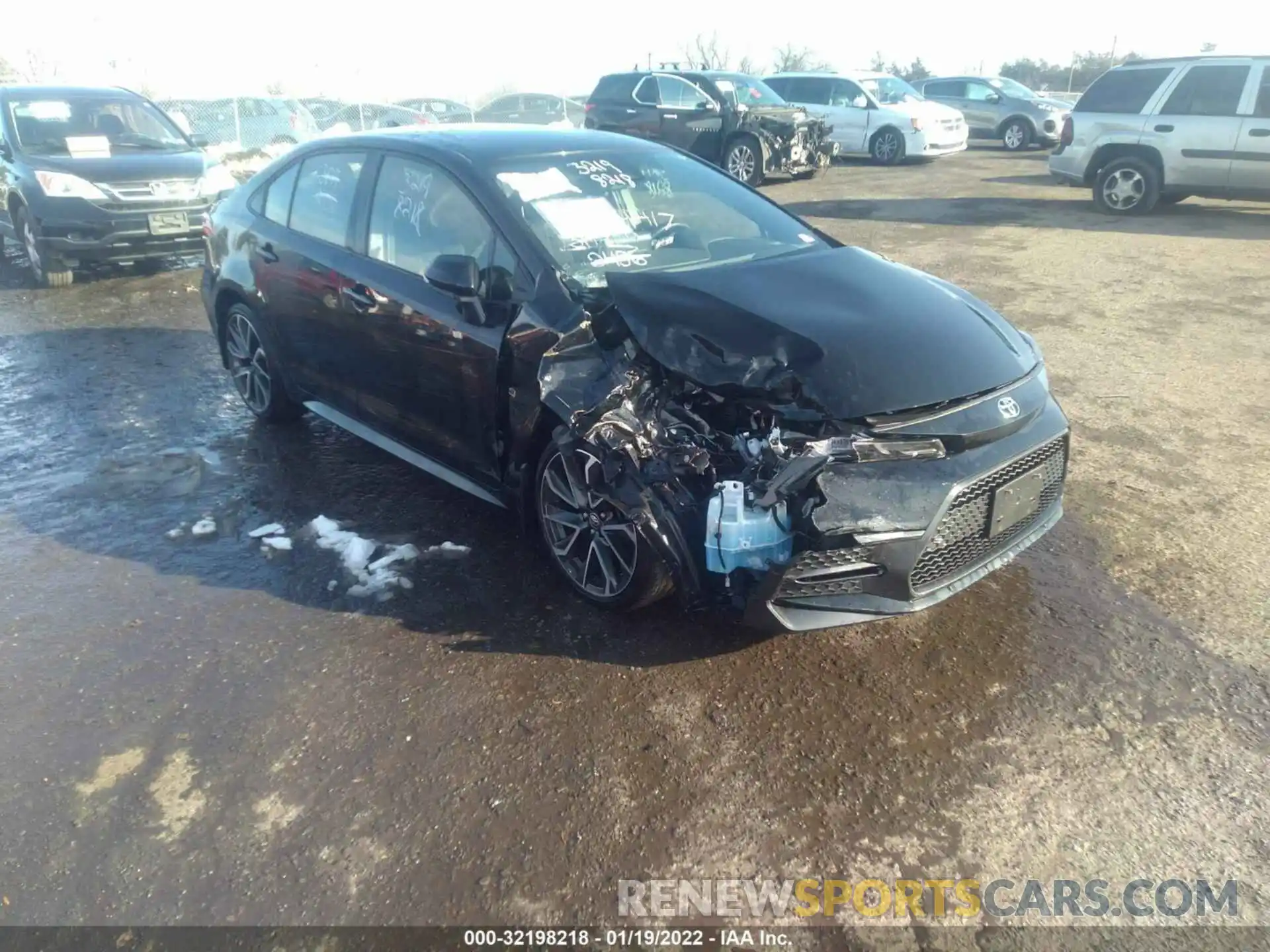 1 Photograph of a damaged car JTDS4RCE0LJ042756 TOYOTA COROLLA 2020