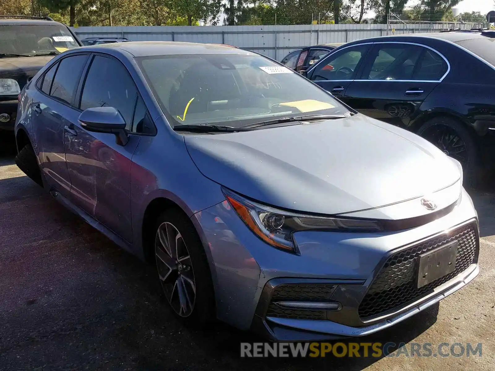 1 Photograph of a damaged car JTDS4RCE0LJ043034 TOYOTA COROLLA 2020