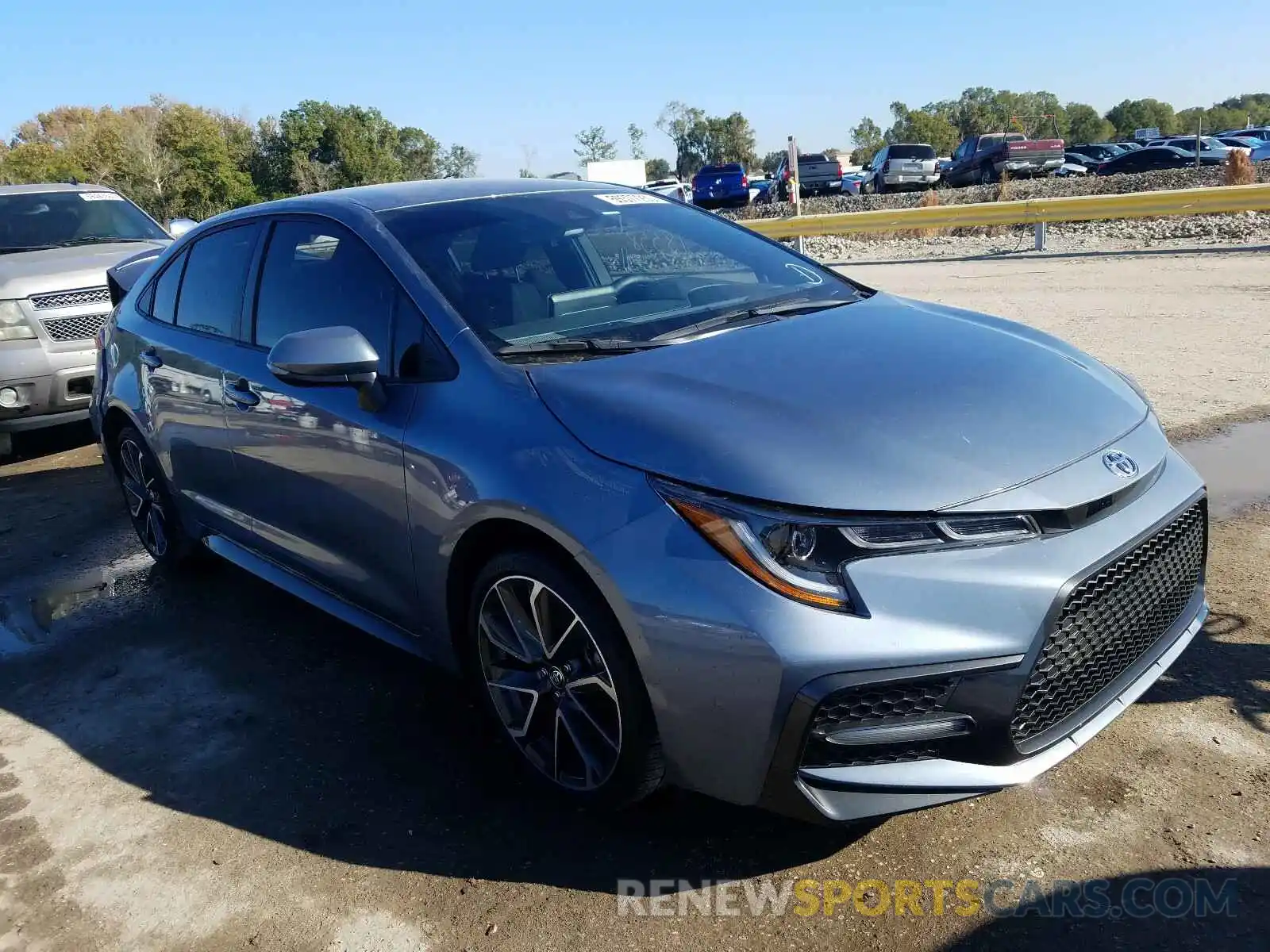 1 Photograph of a damaged car JTDS4RCE0LJ046337 TOYOTA COROLLA 2020