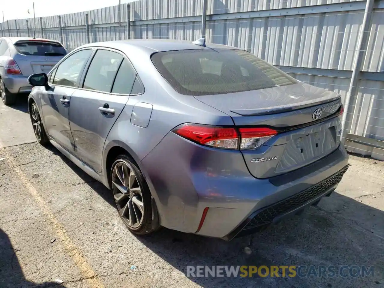 3 Photograph of a damaged car JTDS4RCE0LJ047987 TOYOTA COROLLA 2020