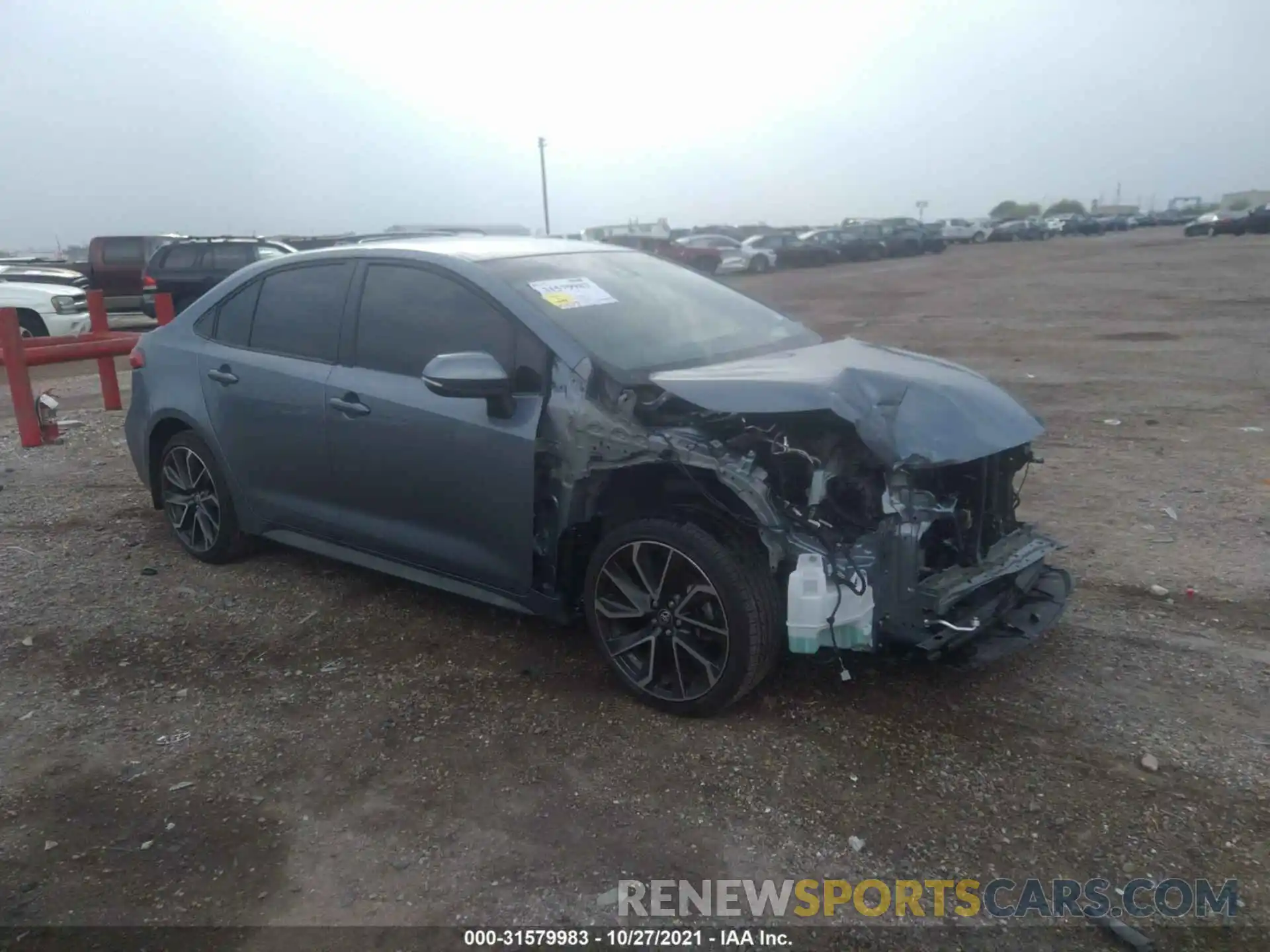 1 Photograph of a damaged car JTDS4RCE0LJ049870 TOYOTA COROLLA 2020