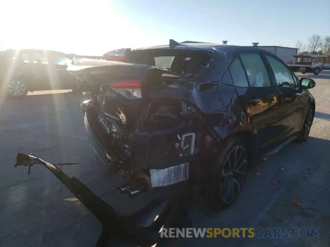 4 Photograph of a damaged car JTDS4RCE0LJ051182 TOYOTA COROLLA 2020