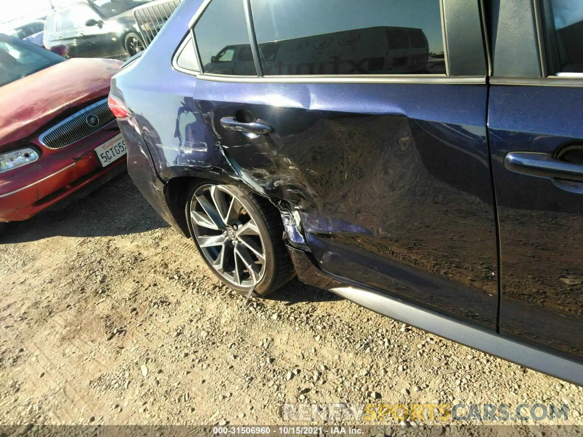 6 Photograph of a damaged car JTDS4RCE0LJ053045 TOYOTA COROLLA 2020