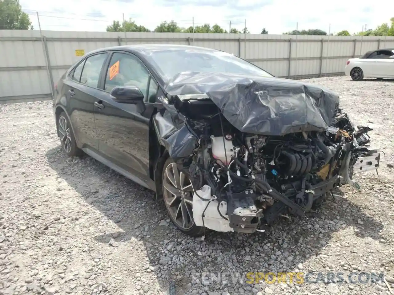 1 Photograph of a damaged car JTDS4RCE1LJ001732 TOYOTA COROLLA 2020