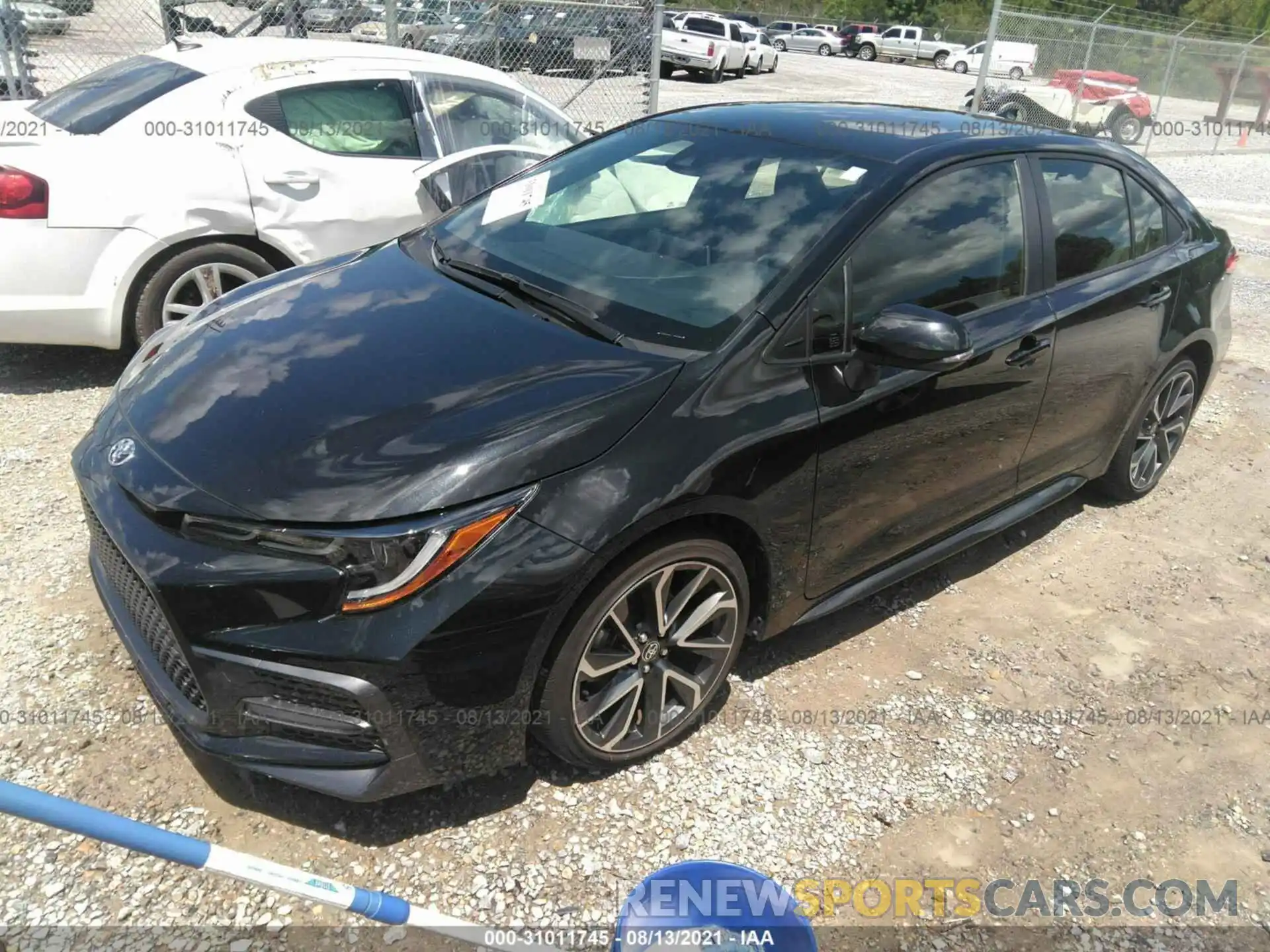 2 Photograph of a damaged car JTDS4RCE1LJ002234 TOYOTA COROLLA 2020