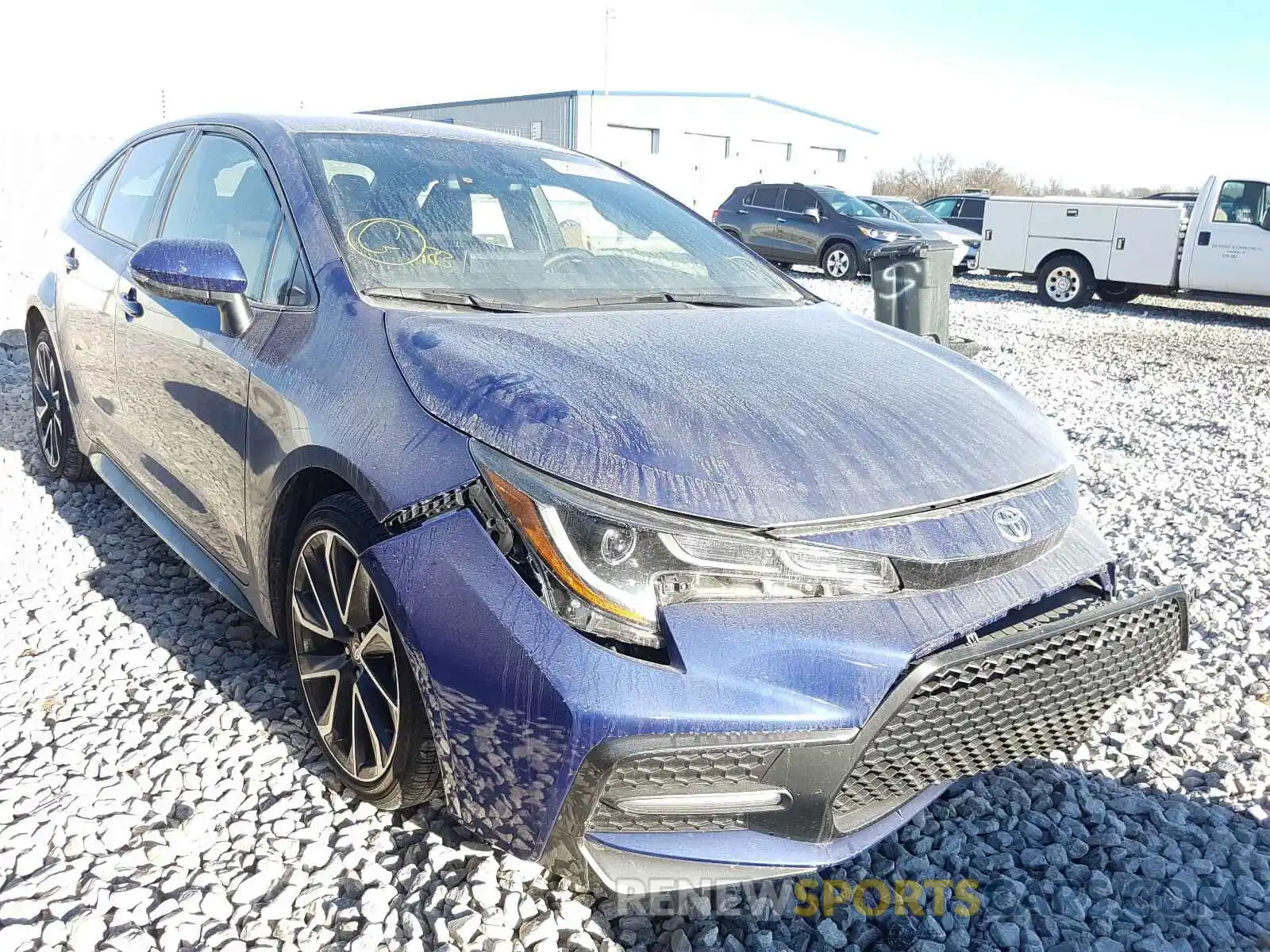 1 Photograph of a damaged car JTDS4RCE1LJ003903 TOYOTA COROLLA 2020